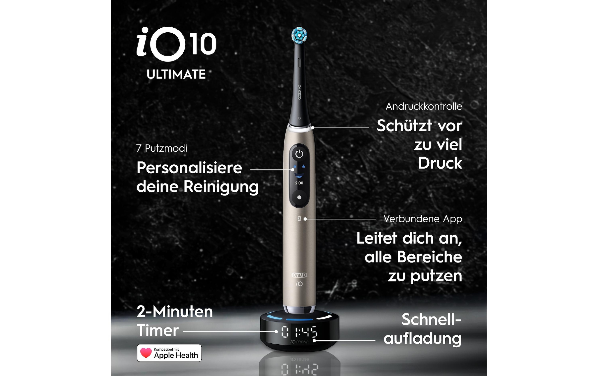 Oral-B Elektrische Zahnbürste »iO Series 10 Lunar«