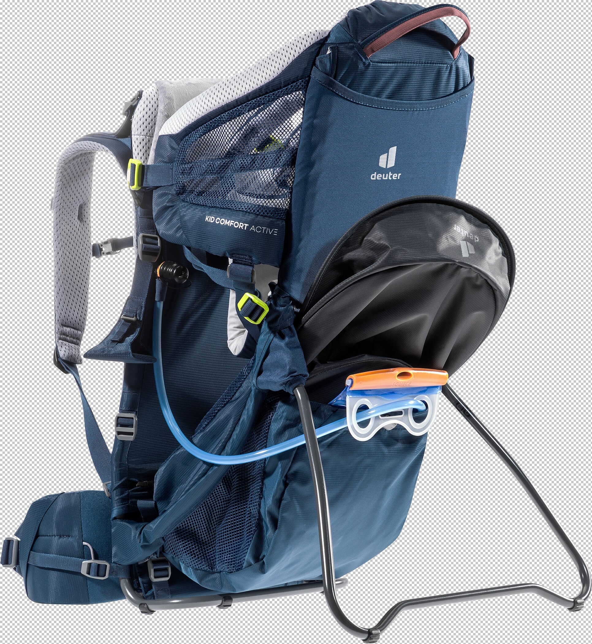 deuter Porte-bébé »Kid Comfort Active« pour enfants à partir de 8 mois, avec posture ergonomique