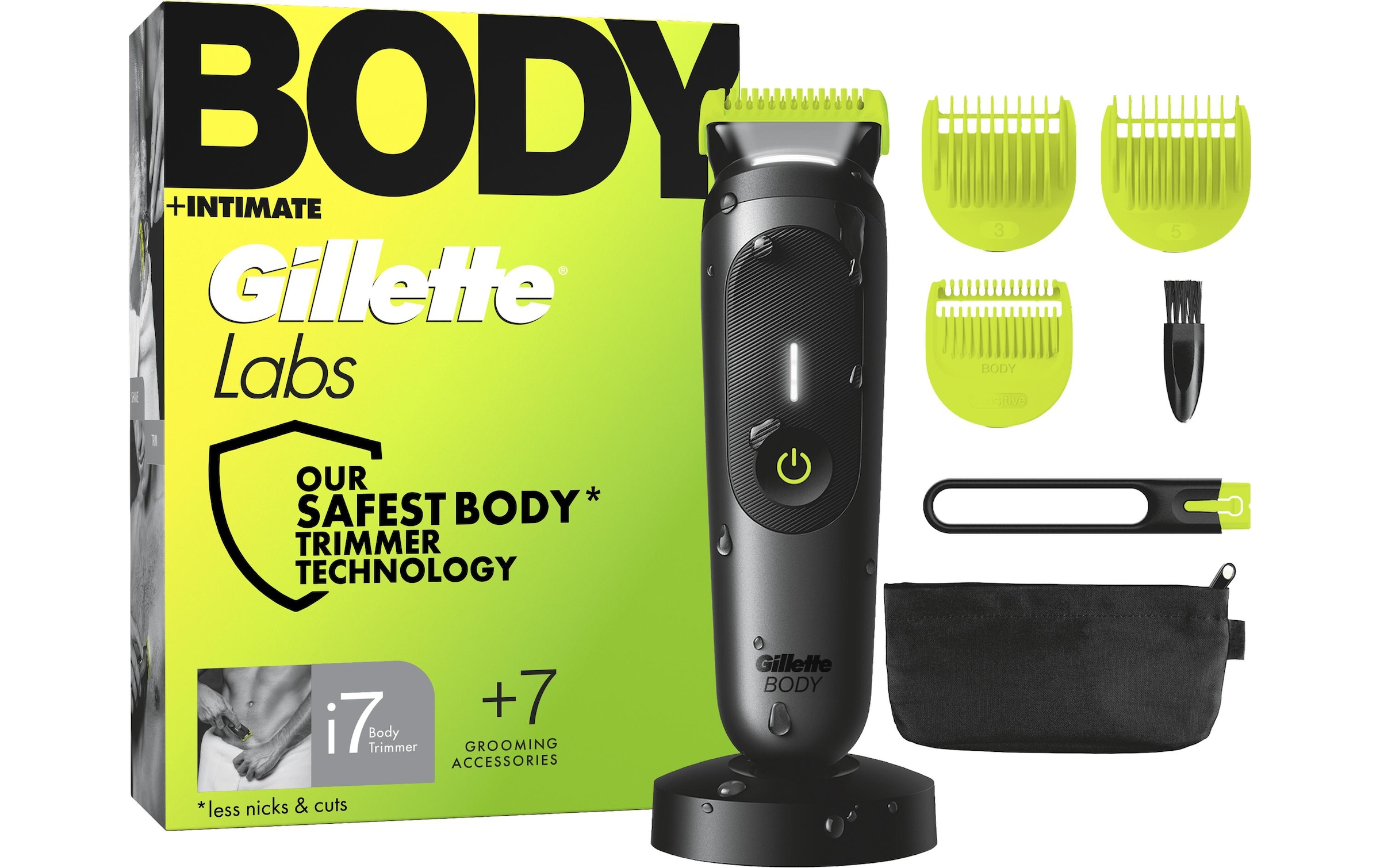 Gillette Rasoir pour le corps »+ Intimhaartrimmer für Männer i7«