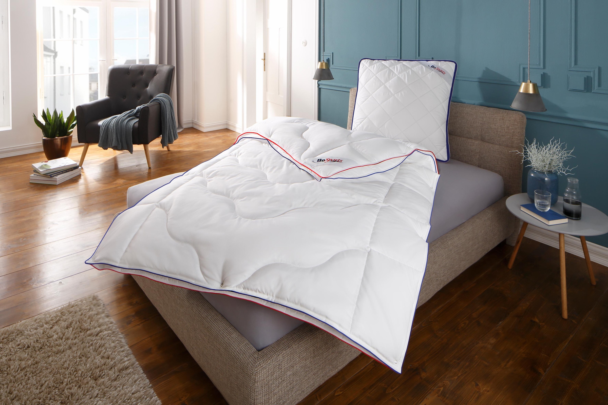 4-Jahreszeitenbettdecke Bettdecke Kissen!), aus getestet* Klimakomfort \
