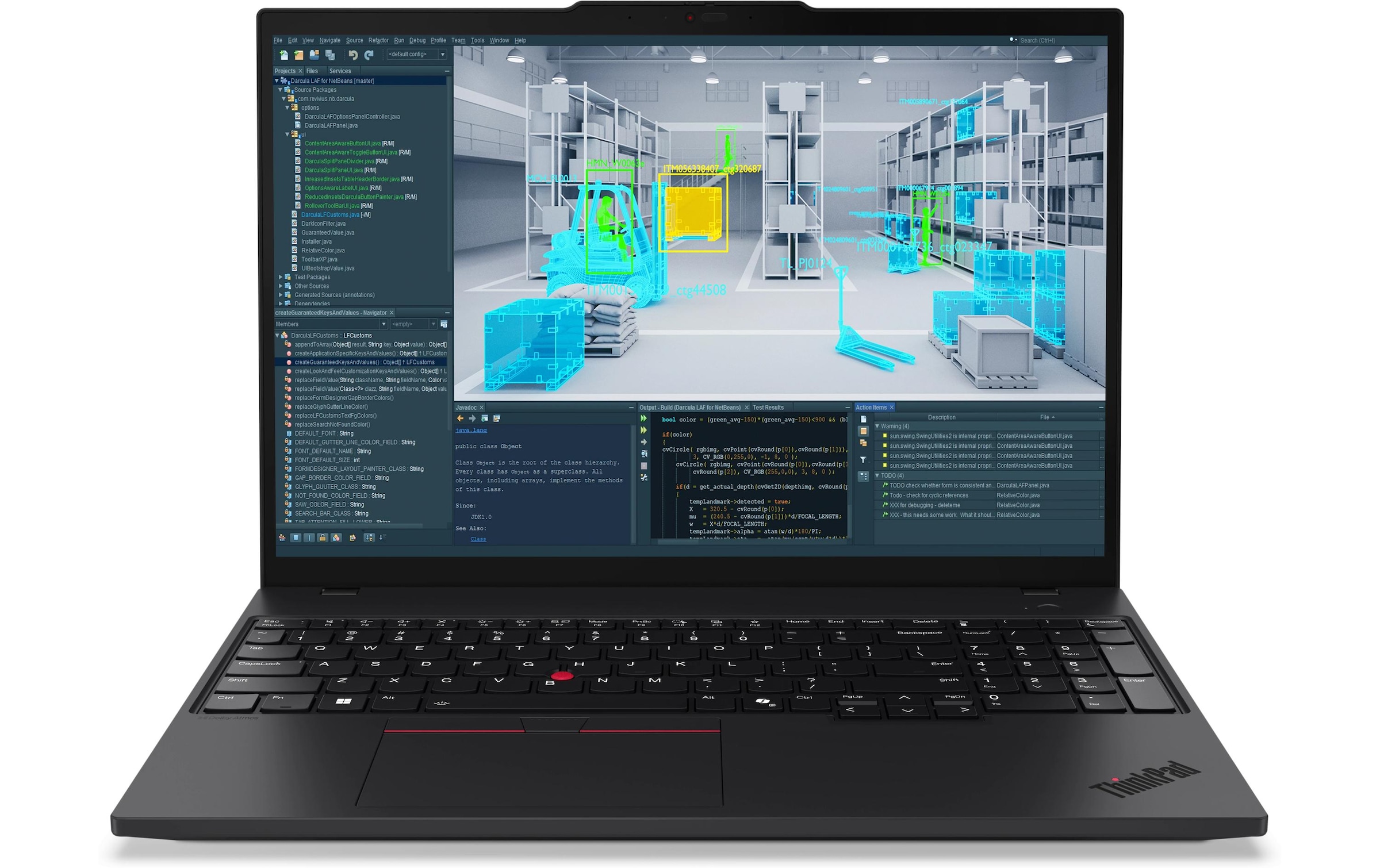 Lenovo Ordinateur portable »ThinkPad P16s Gen. 4 (AMD) Copilot+ PC« / 16 ″ AMD Ryzen™ AI 9 1.000 GB SSD