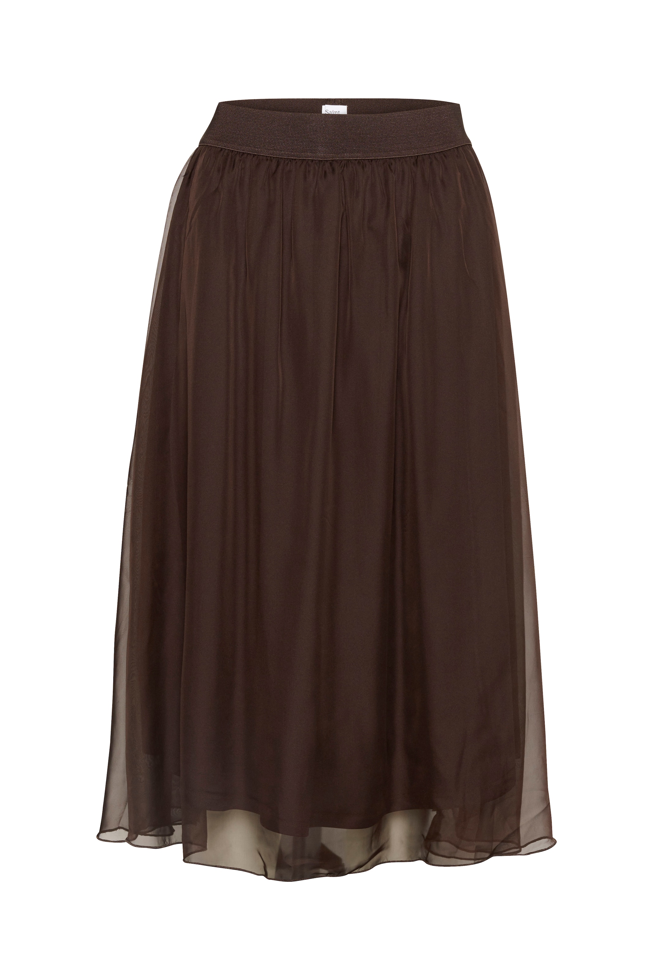 Saint Tropez Midirock »CoralSZ Skirt«, aus Chiffon