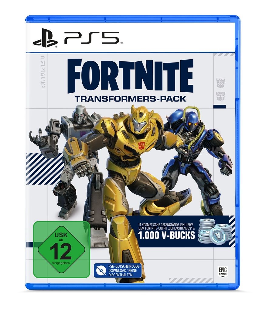 Image of Epic Games Spielesoftware "Fortnite Transformers Pack (Code in a Box)" PlayStation 5