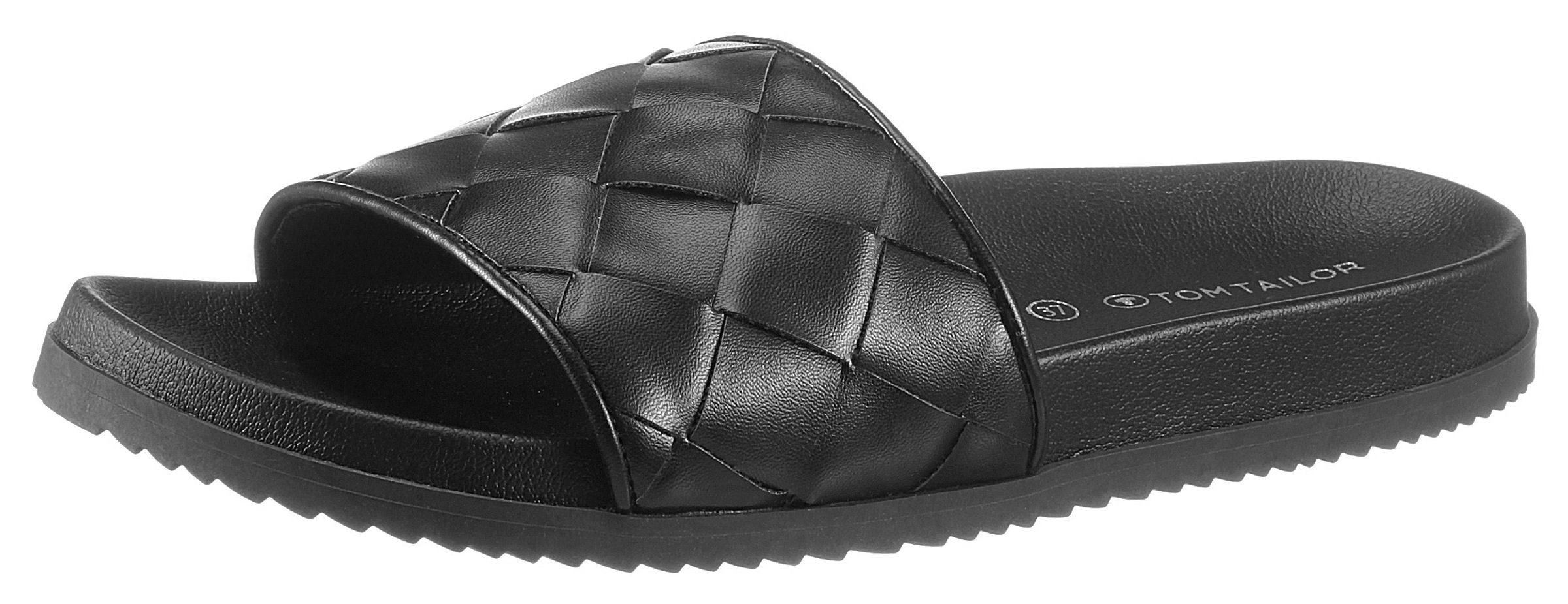 Image of TOM TAILOR Pantolette, mit geflochtener Bandage bei Ackermann Versand Schweiz