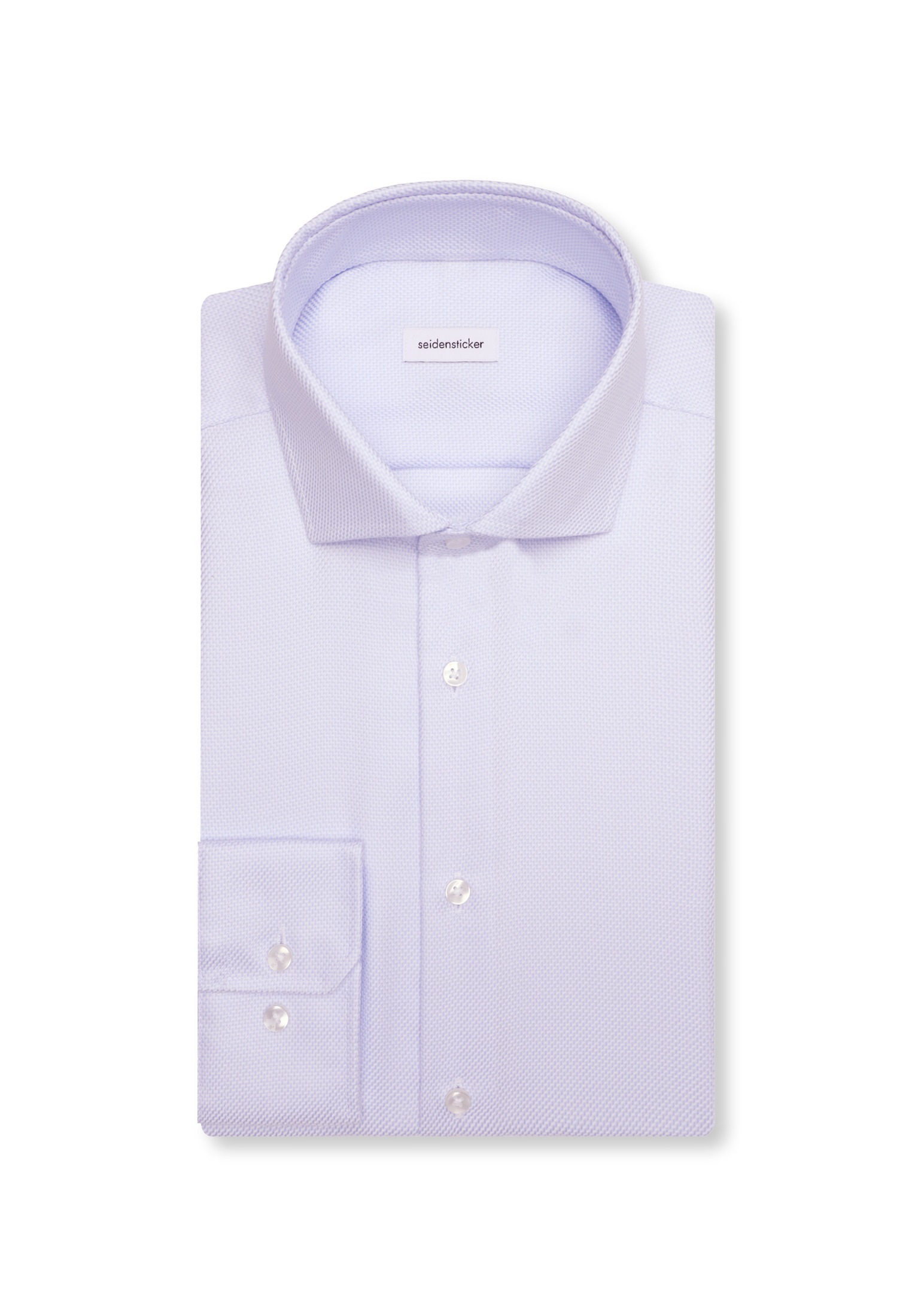 seidensticker Businesshemd »Schwarze Rose« Regular 1/1 Extra lang Kentkragen Struktur