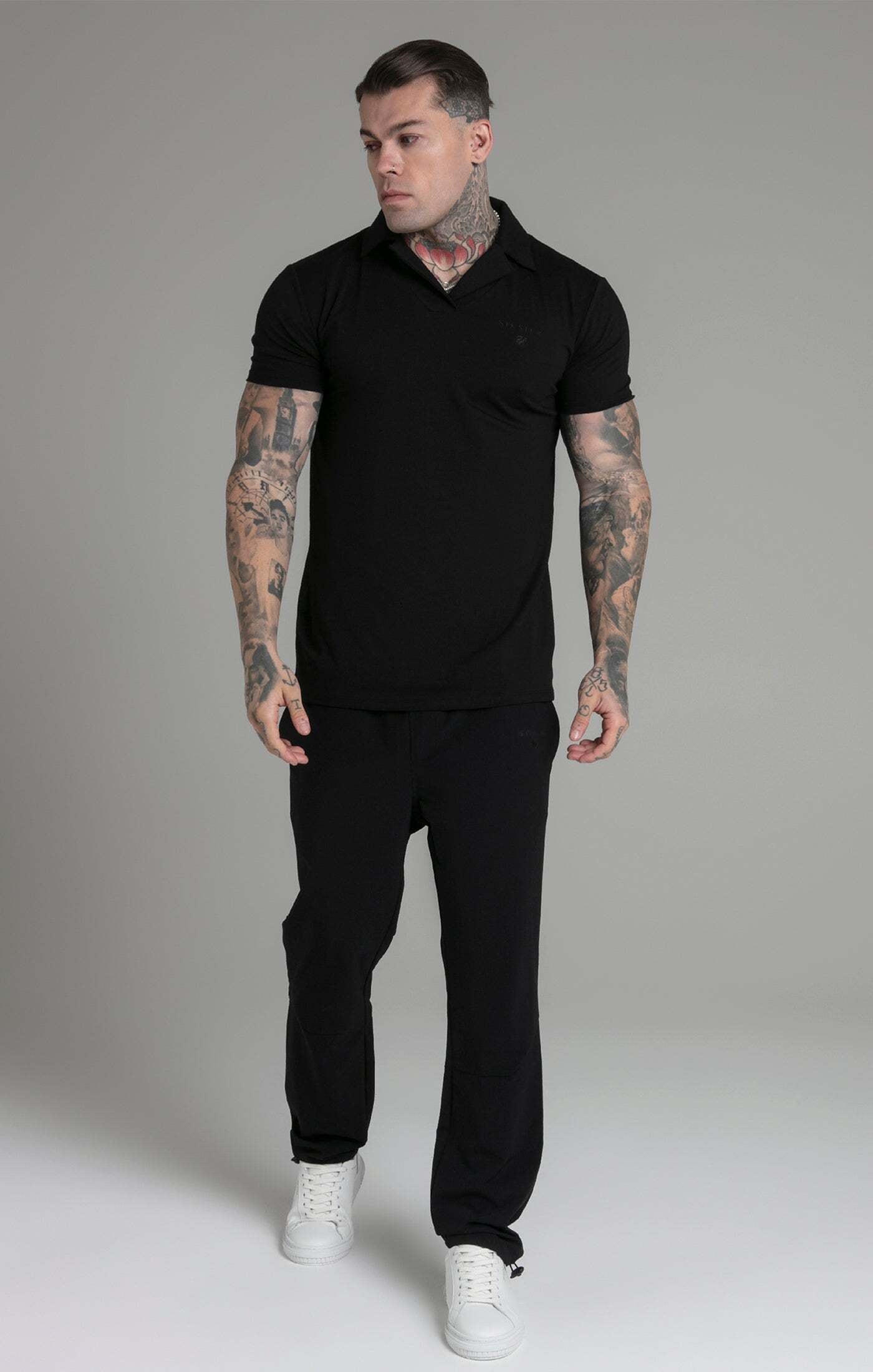 Siksilk Poloshirt »Siksilk Polos Smart Revere Polo«