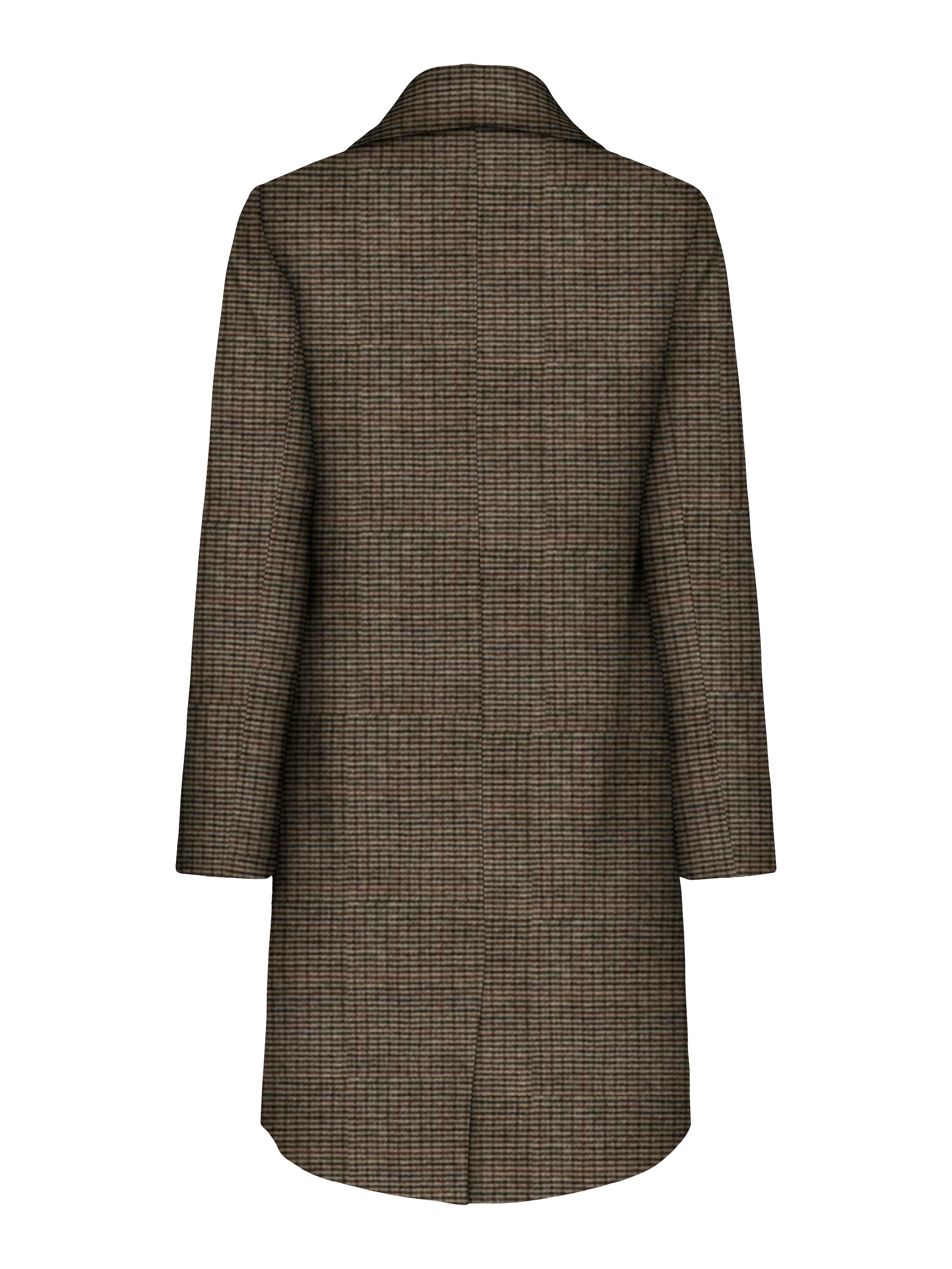ONLY Manteau long »ONLTENNA LONG COAT CC OTW« Fibre synthétique, à carreaux