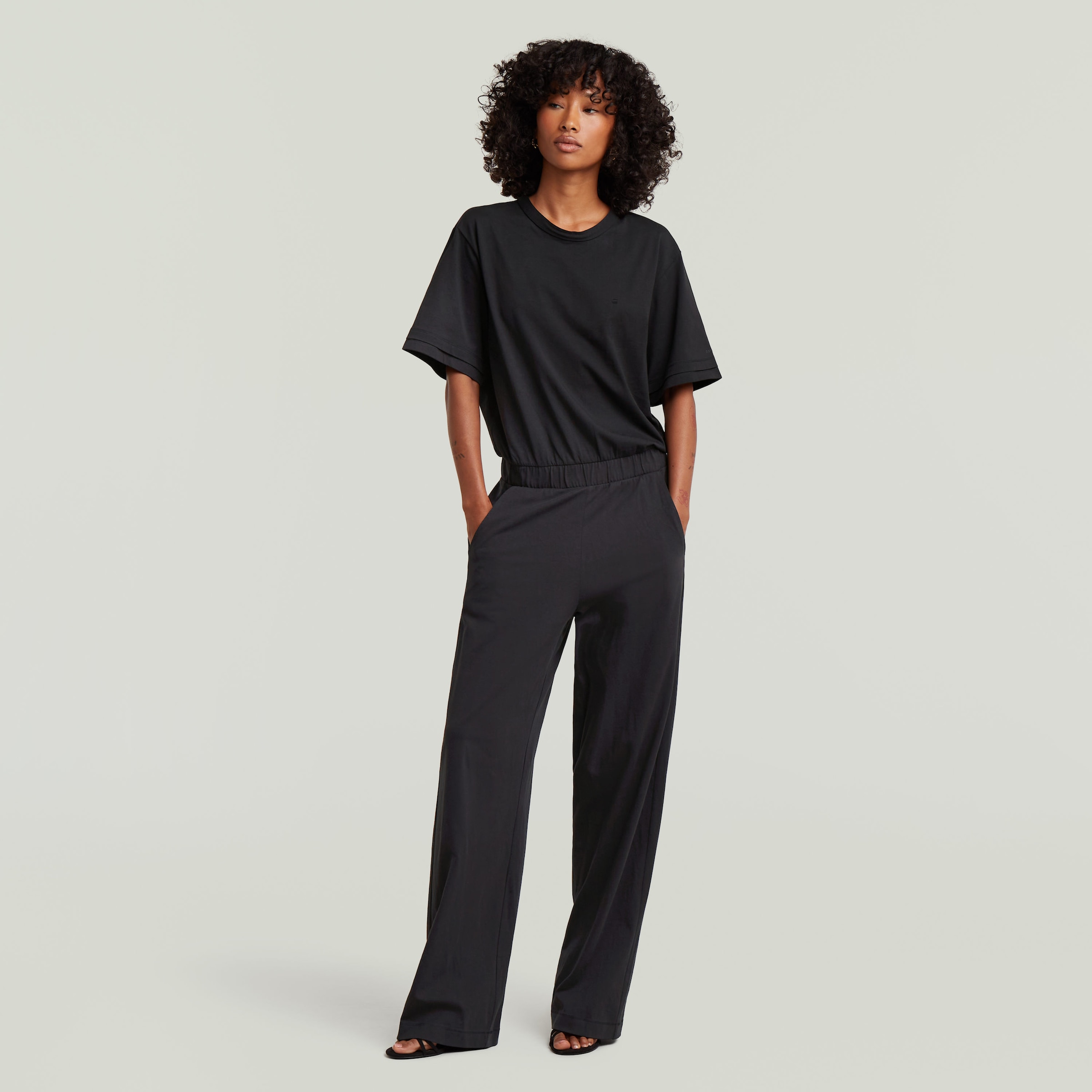 Image of G-STAR Jumpsuit "Jersey Jumpsuit Wmn" mit elastischem Bund