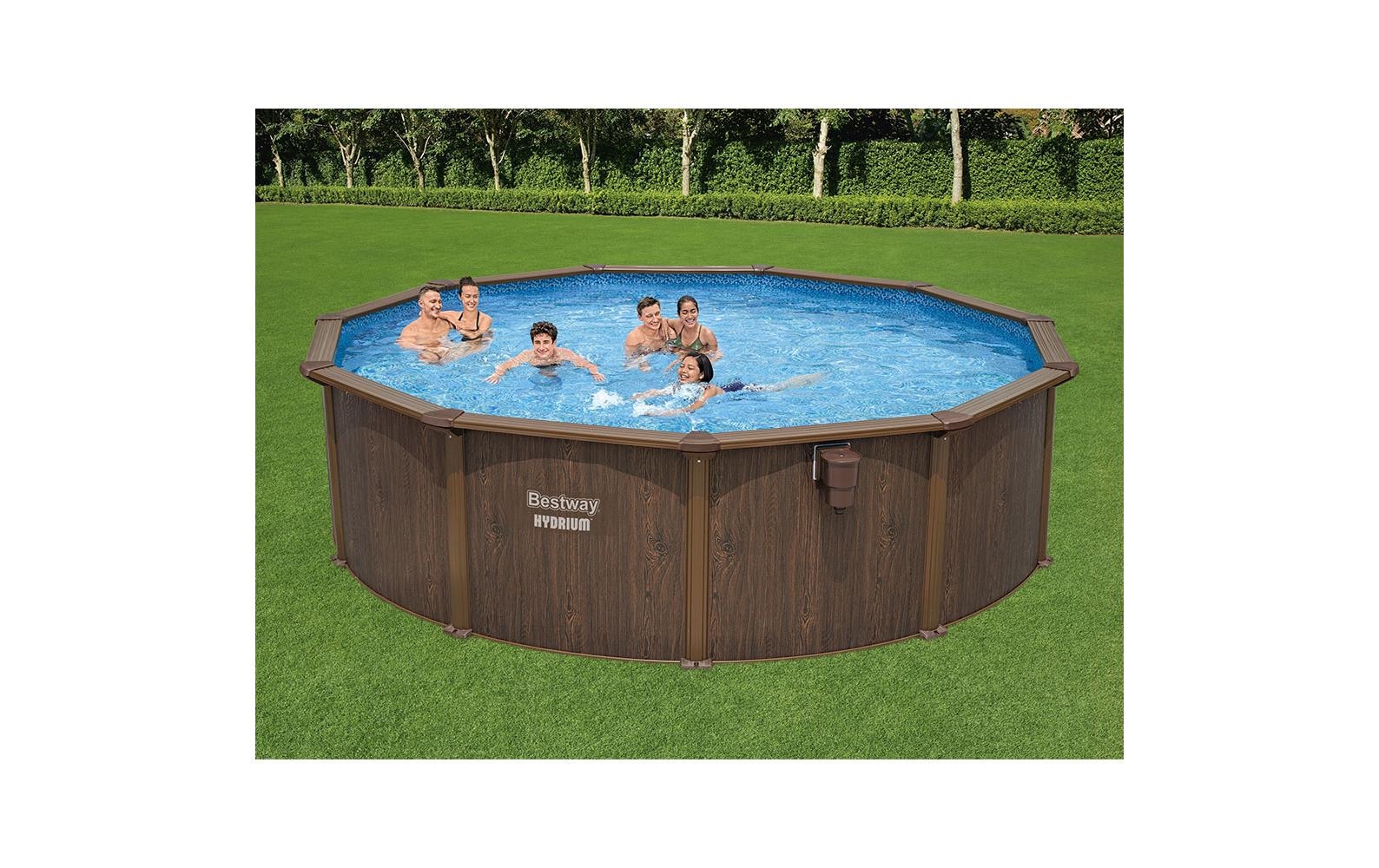 Bestway Pool »Hydrium Komplett-Set Ø 488 x 132 cm«