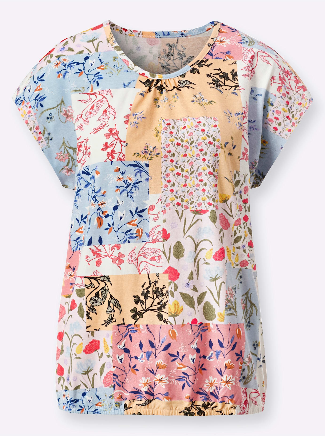 Classic Basics Shirt à col rond »Kurzarm-Shirt« 1 cuis