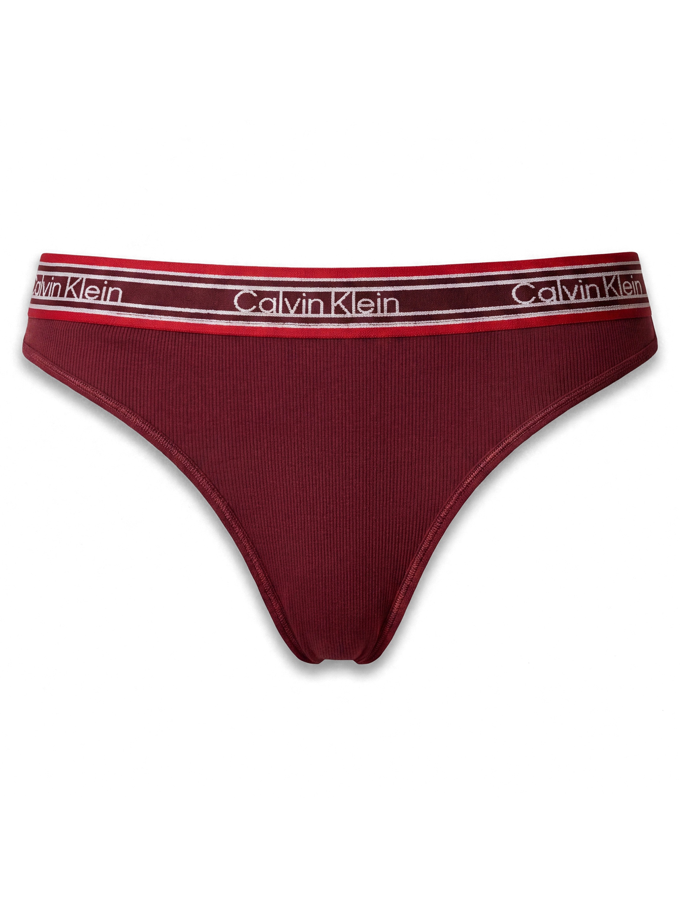 Calvin Klein Underwear Tanga »THONG« Körpernahe Passform mit elastischem Bund