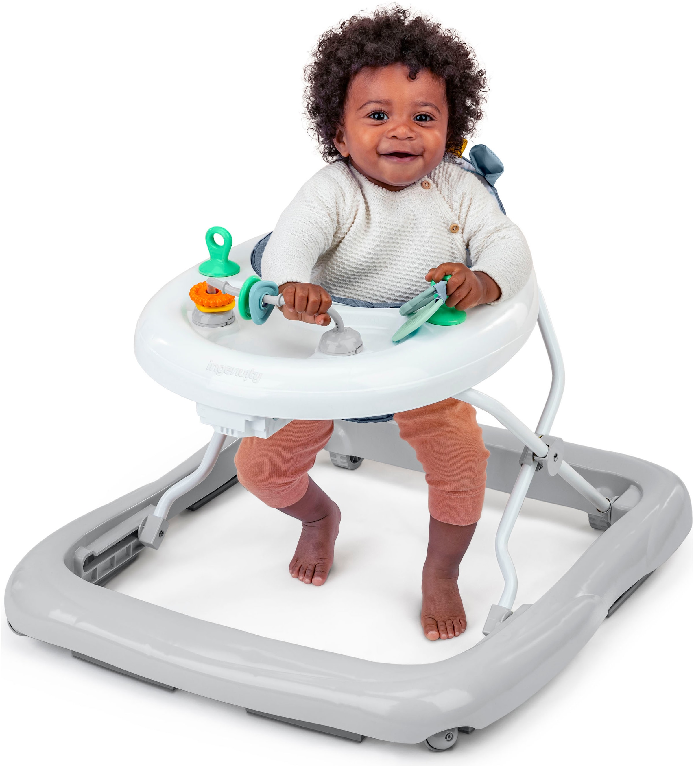 ingenuity Trotteur »Smooth Strides Activity Walker - Chambray«