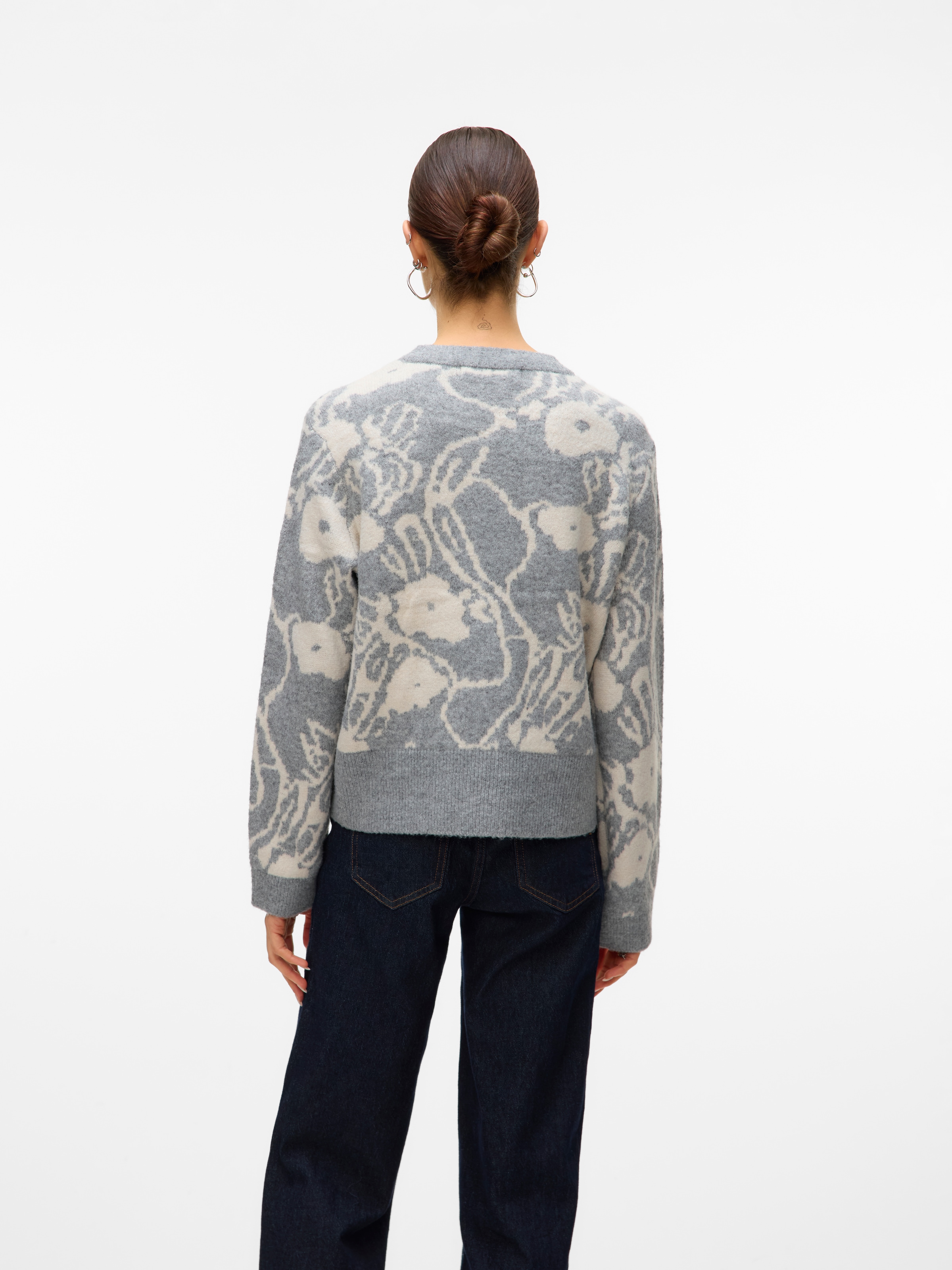 Vero Moda Pull en tricot »VMKAILA LS O-NECK PULLOVER BOO«