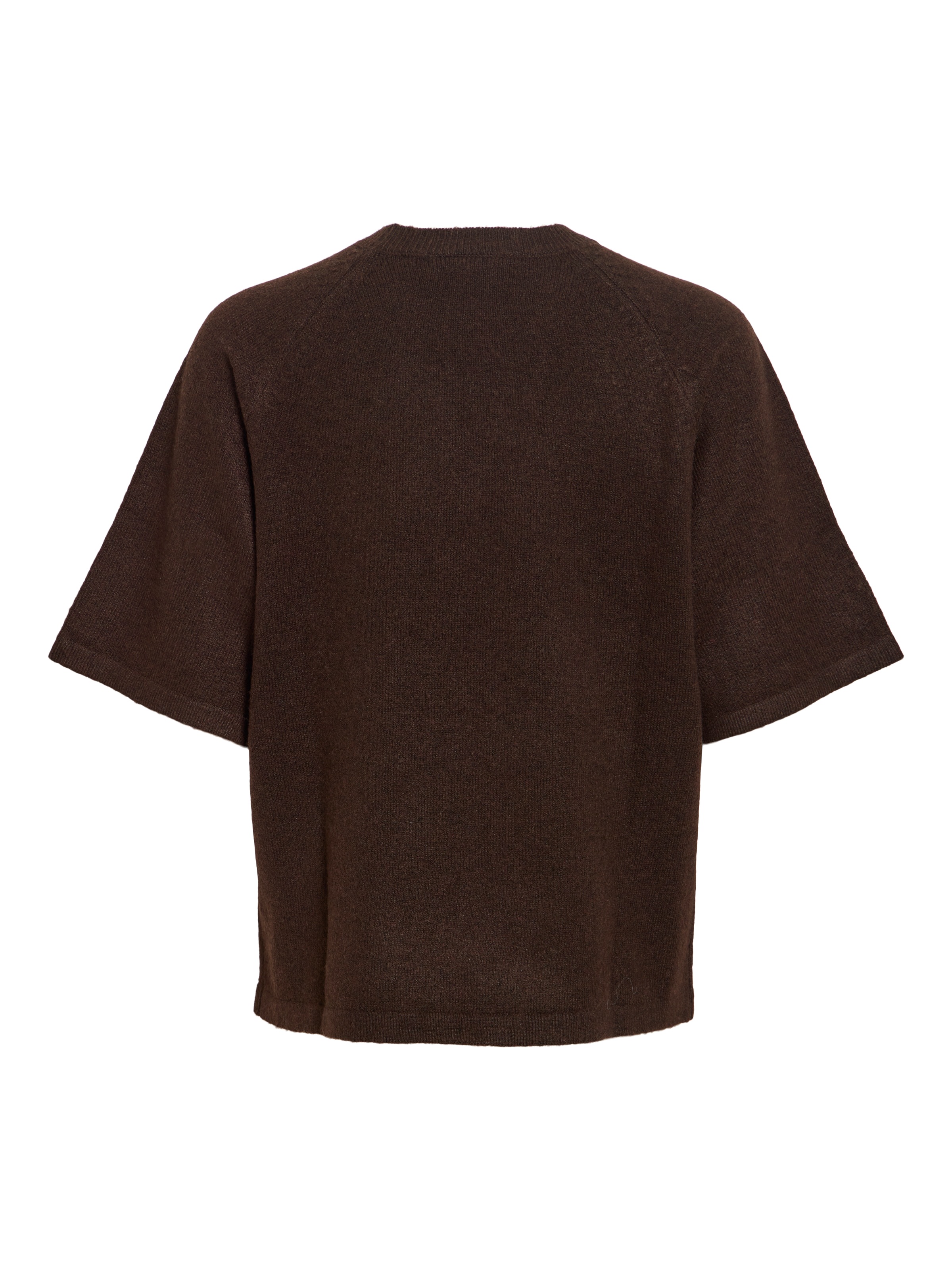 Vila Pull en tricot »VILIGA 2/4 O-NECK KNIT TOP - NOOS« mélange de matières, coupe décontractée