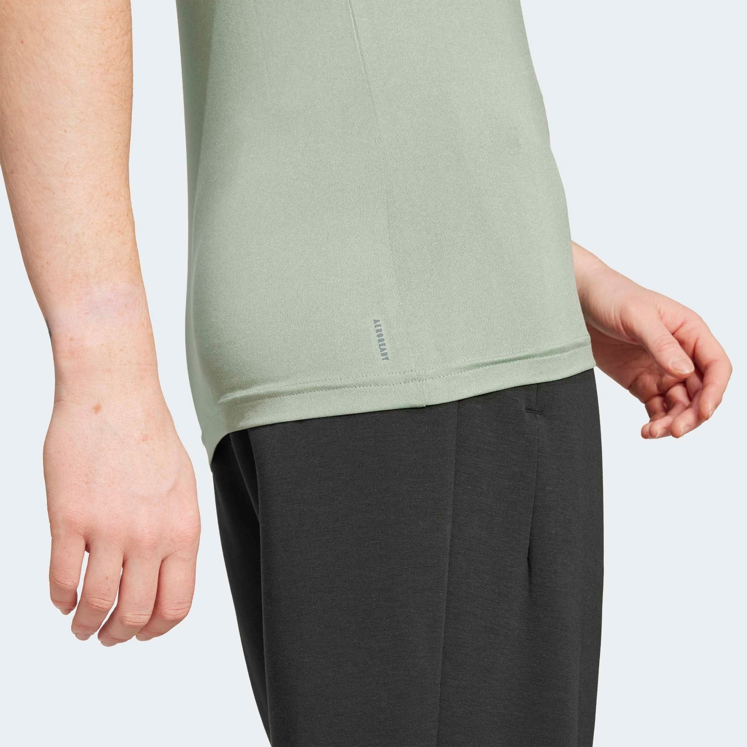 adidas Performance T-Shirt »WE MIN T«, Trainingsshirt, feuchtigkeitsabsorbierend mit V Ausschnitt