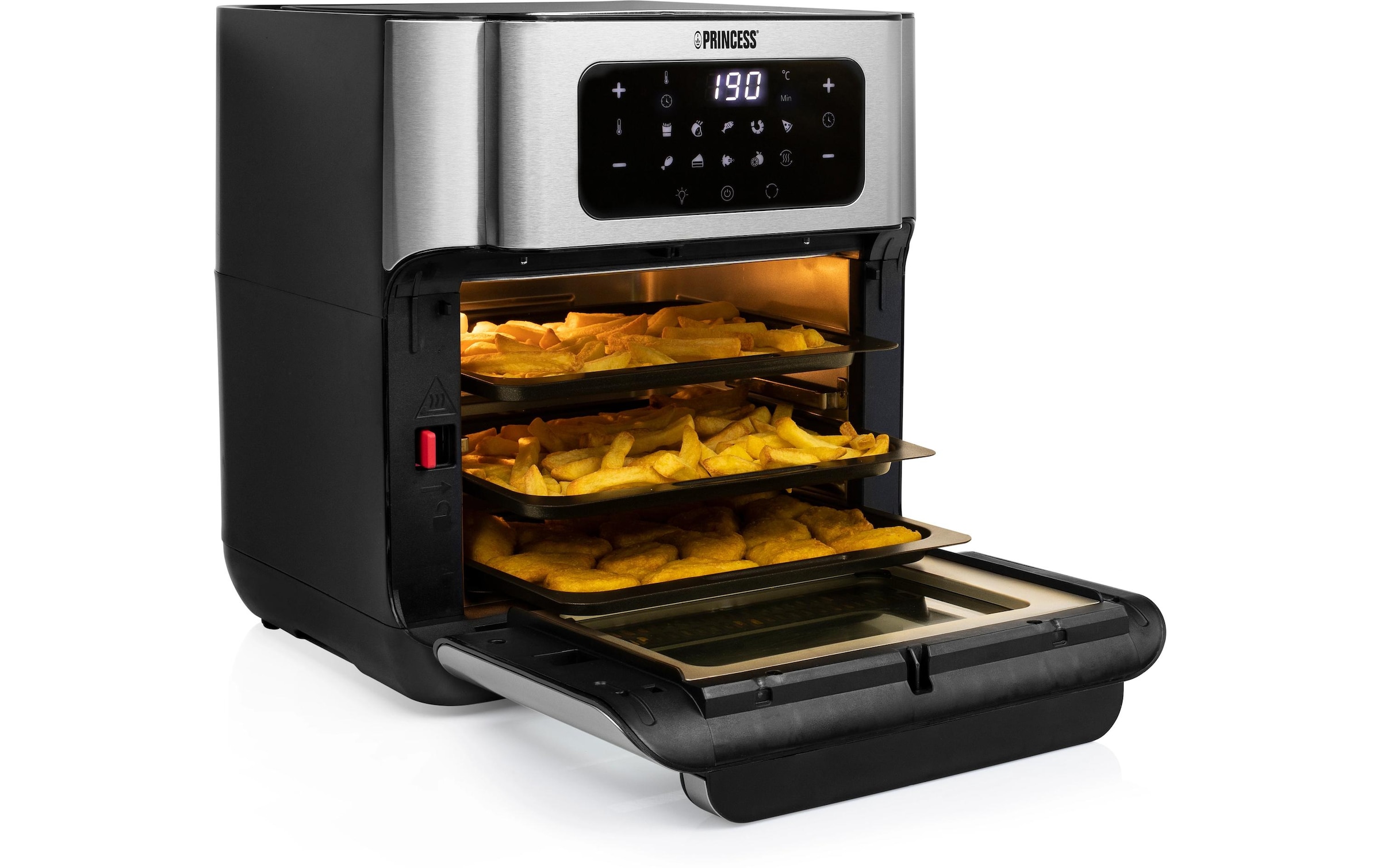 PRINCESS Heissluftfritteuse »mit Frittierfunktion 10 l«, 1500 W