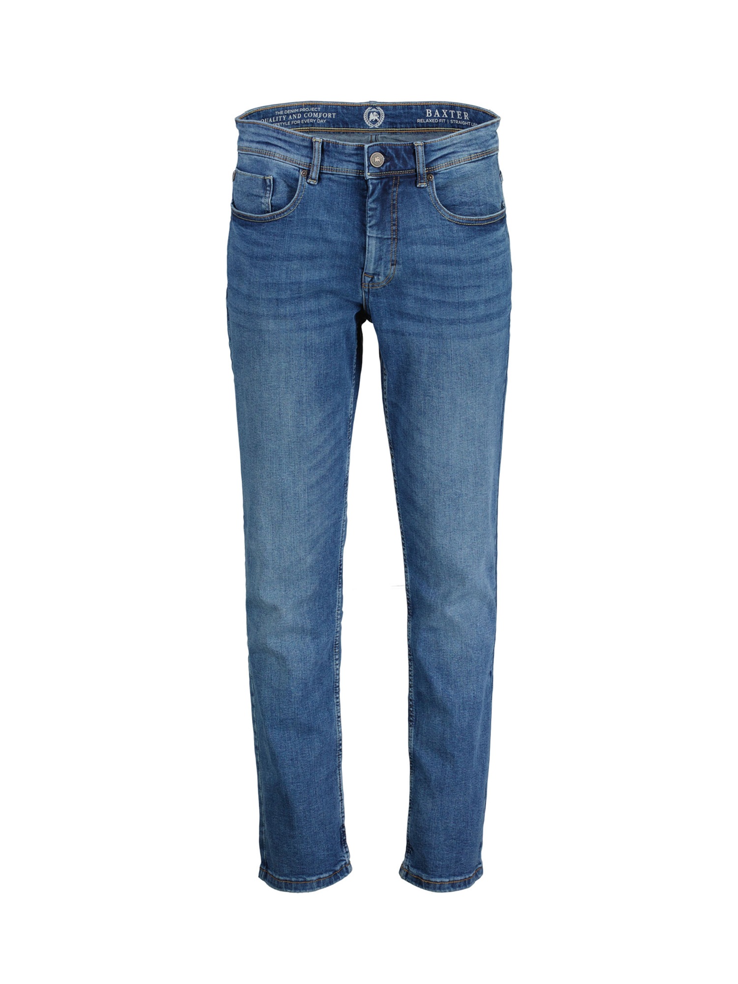 LERROS Pantalon de détente »Baxter Relaxed Fit Jeans – Bequemer Stretch 5-Pocket Denim«  jeans stretch confortable - facile d'entretien, idéal pour tous les jours & loisirs