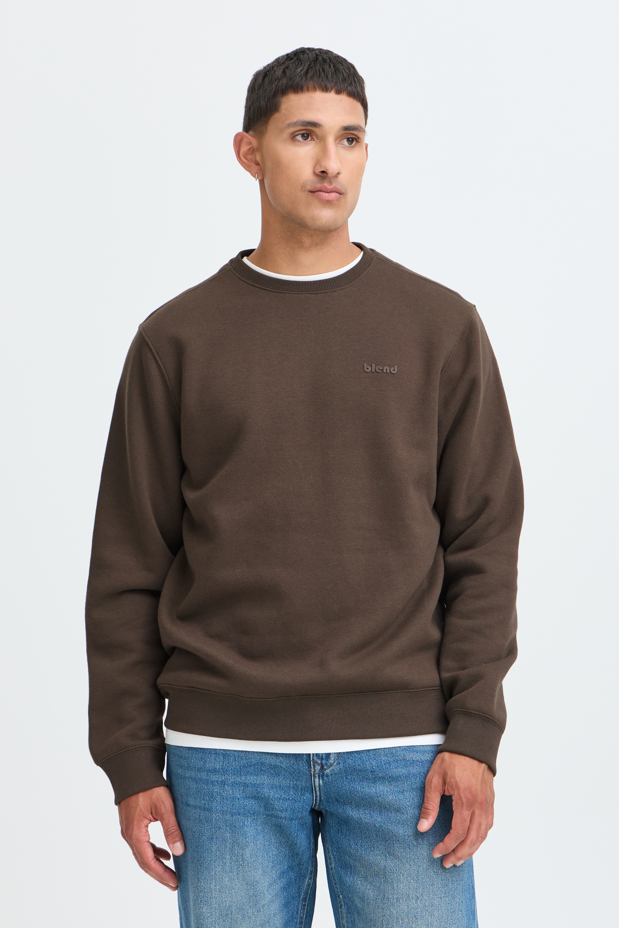 Image of Blend Sweatshirt "BHDOWNTON CREW NECK SWEAT NOOS", Baumwollmischung, normal geschnitten