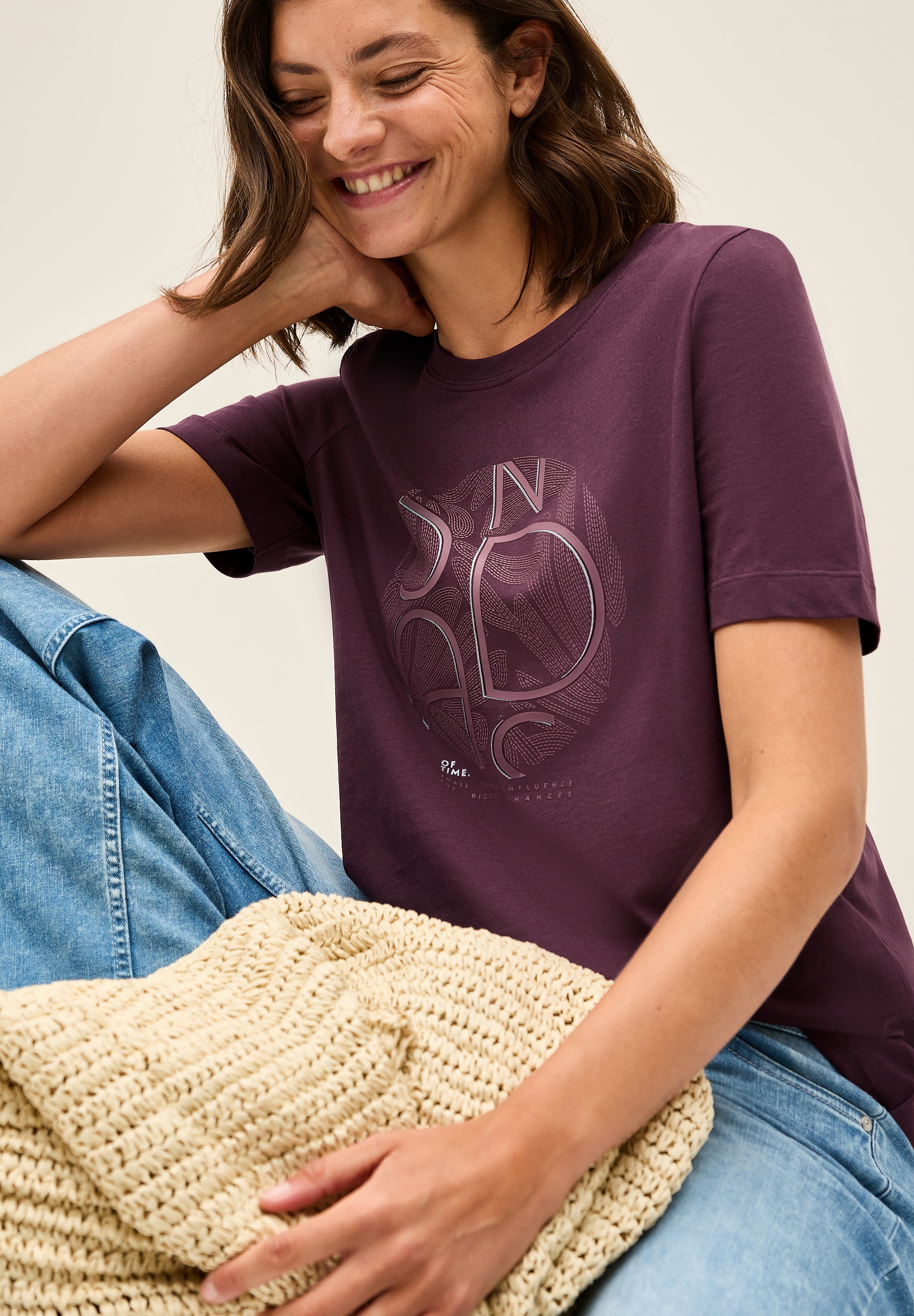 Cecil T-Shirt, mit Artwork