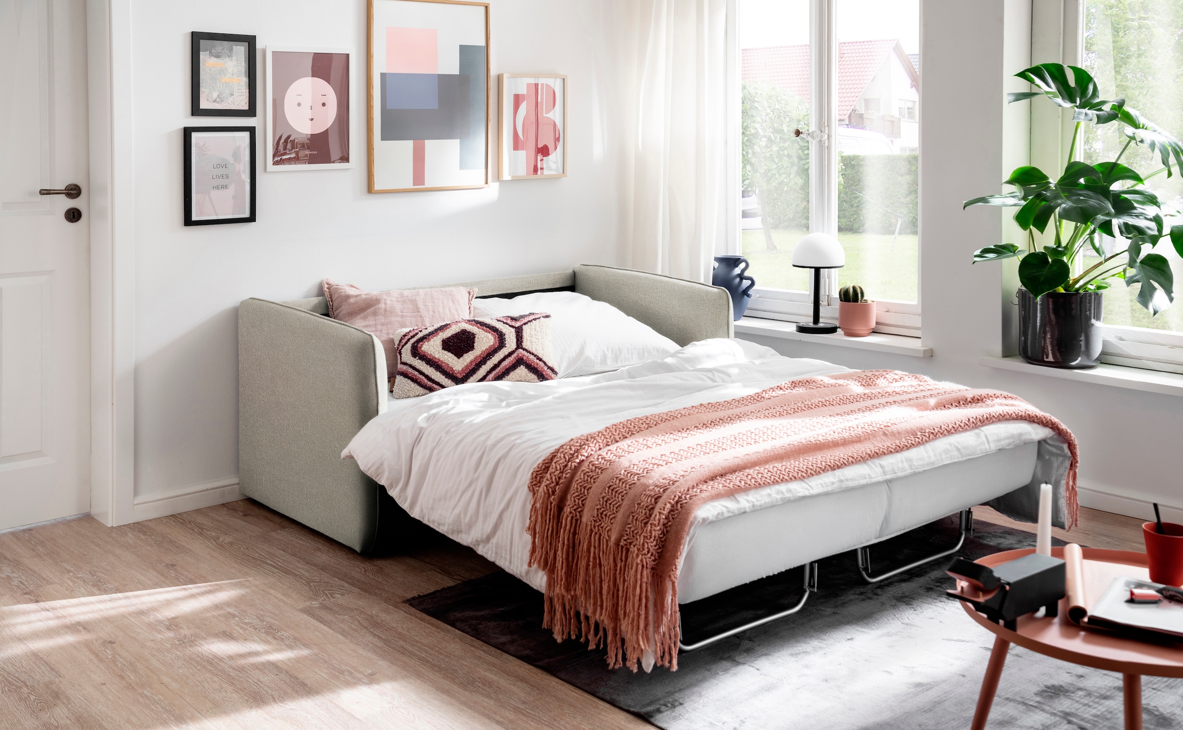 Home affaire Schlafsofa »Milano« zwei einzeln ausziehbare Liegefunktionen