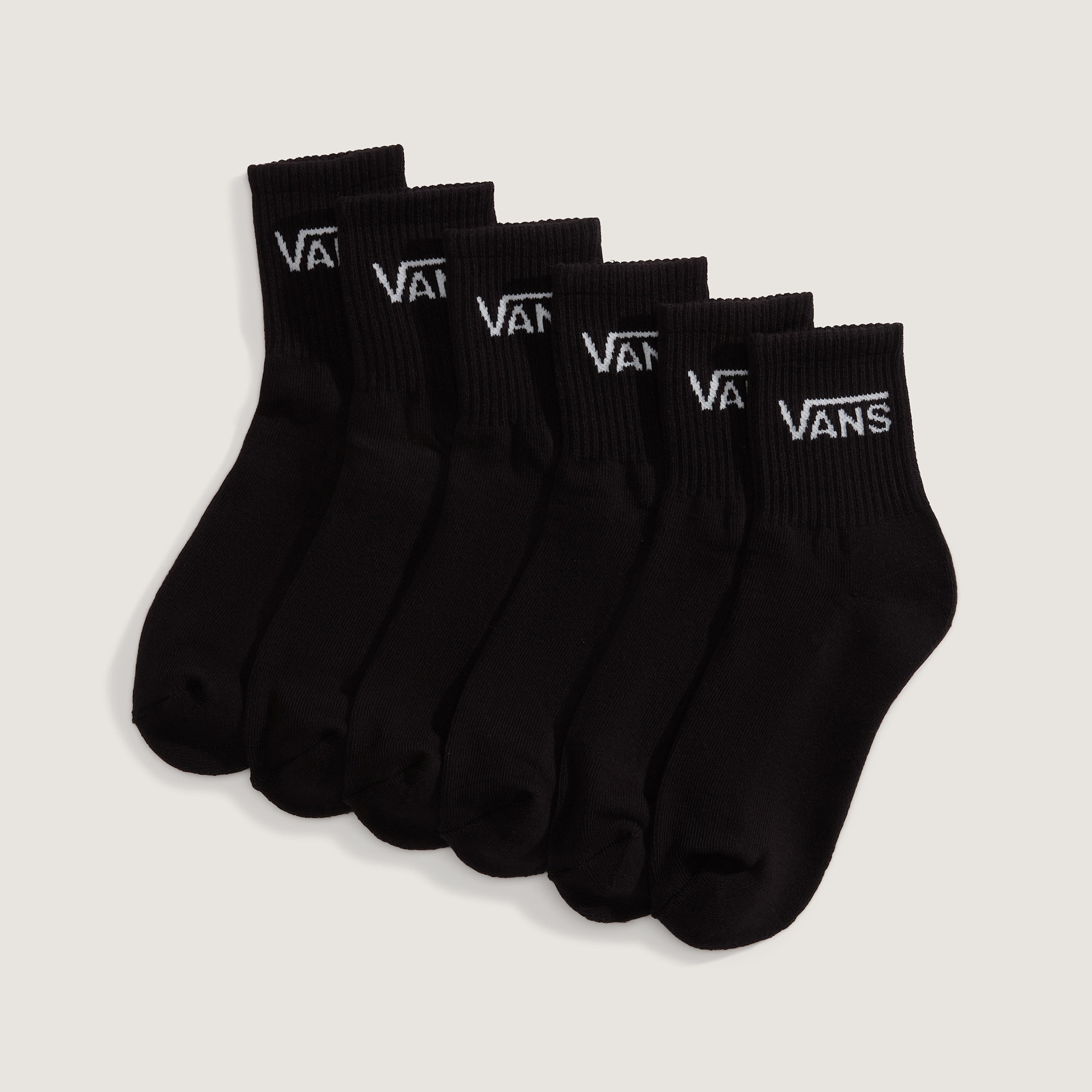 Vans Chaussettes lot de 6, adapté aux activités sportives