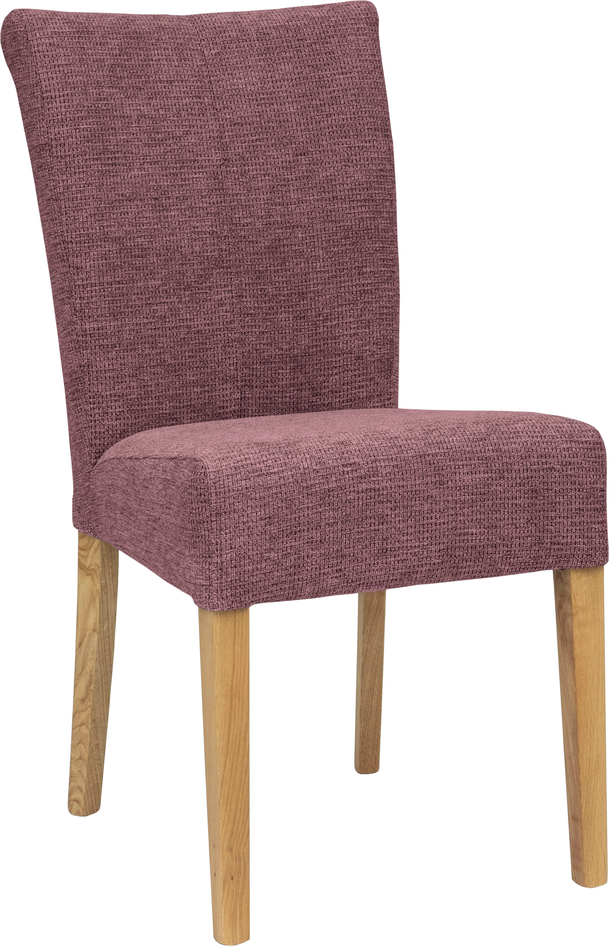 Home affaire Esszimmerstuhl »Queen Polsterstuhl BESTSELLER«, (Set), 2 St., Softstruktur, verschiedene Bezüge, Gestell Massivholz