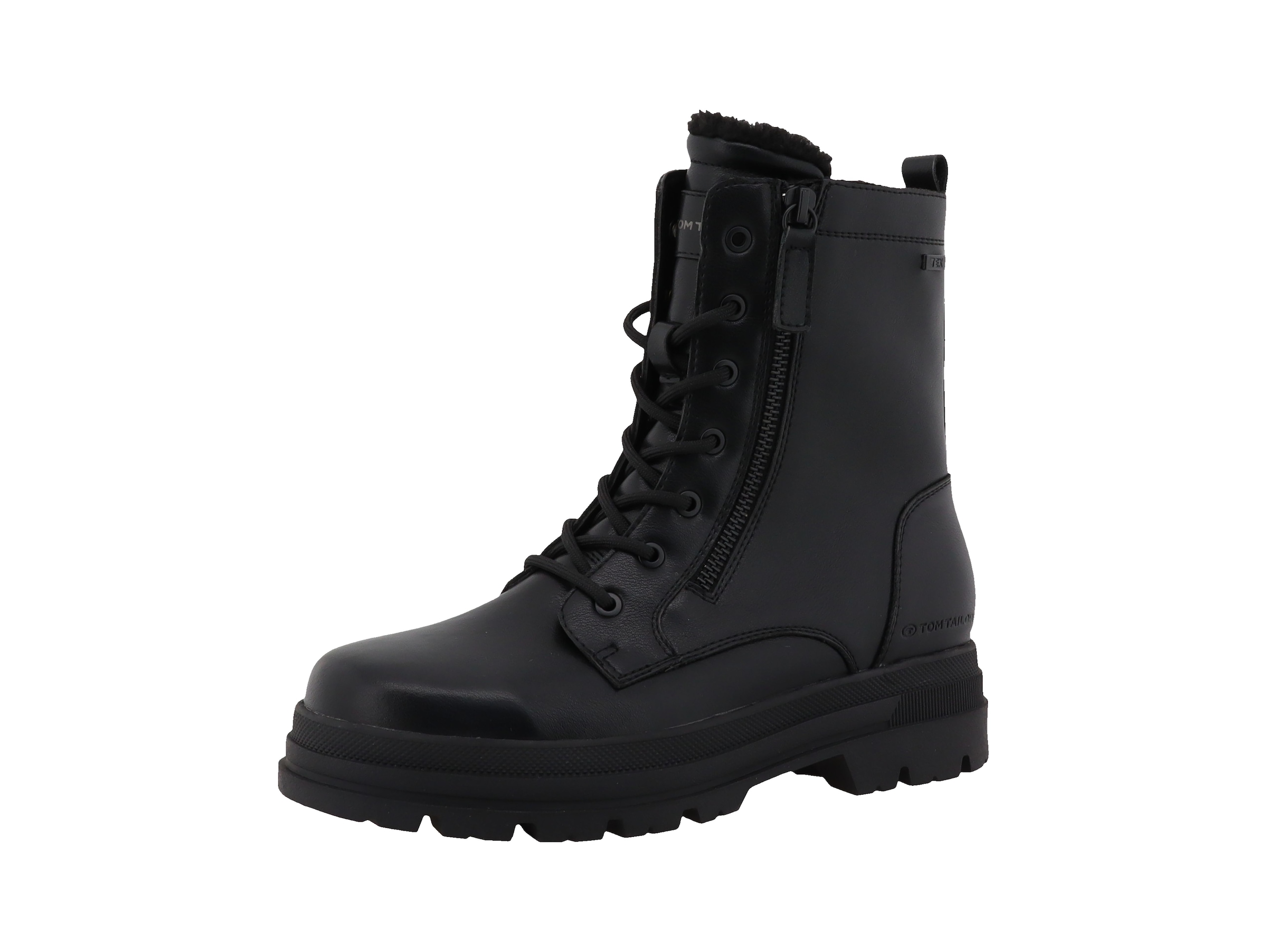 Image of TOM TAILOR Winterstiefelette Winterboots, Schnürboots mit Blockabsatz