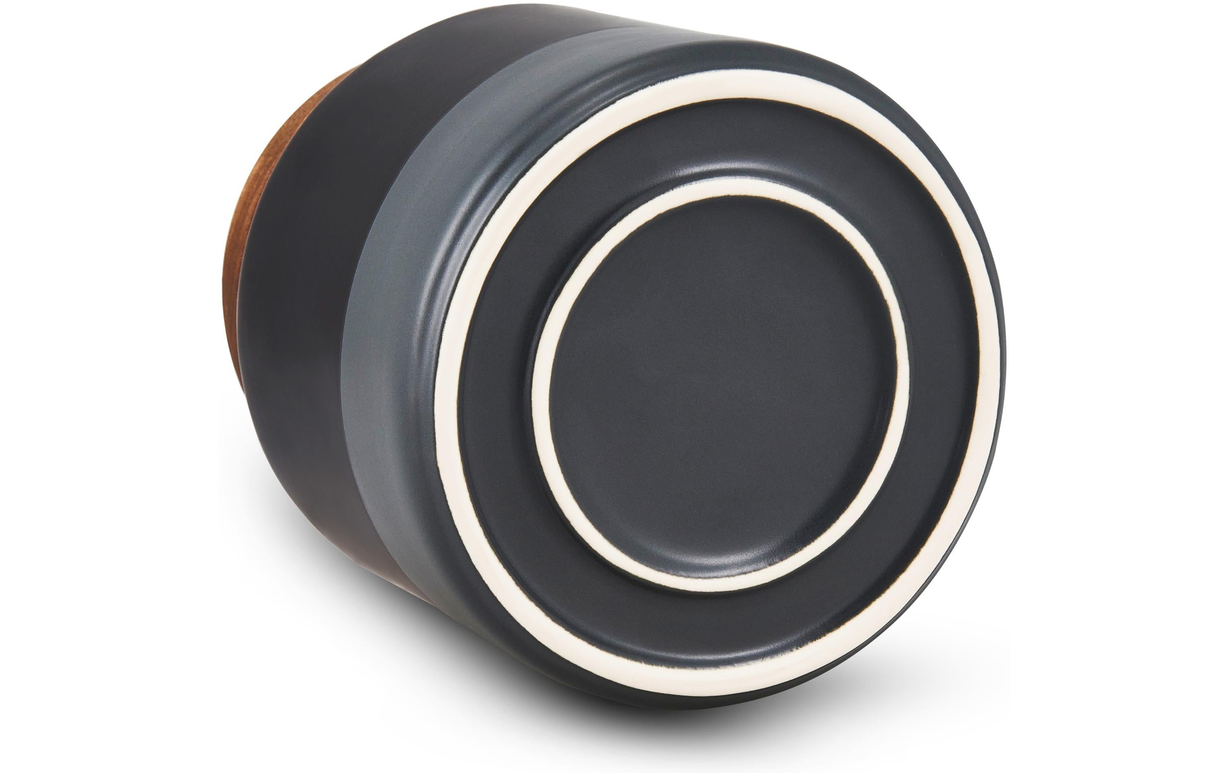 Cole & Mason Vorratsdose »Hinxton 86 l Schwarz«, (1 tlg.), Holzart: Akazie (China)