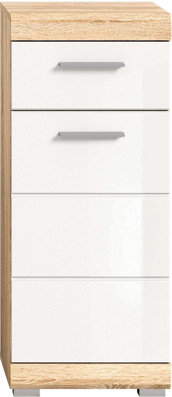 INOSIGN Unterschrank »Siena«, (1 St.), Badmöbel Badschrank, 1 Tür, 1 Schubkasten, Breite 37 cm