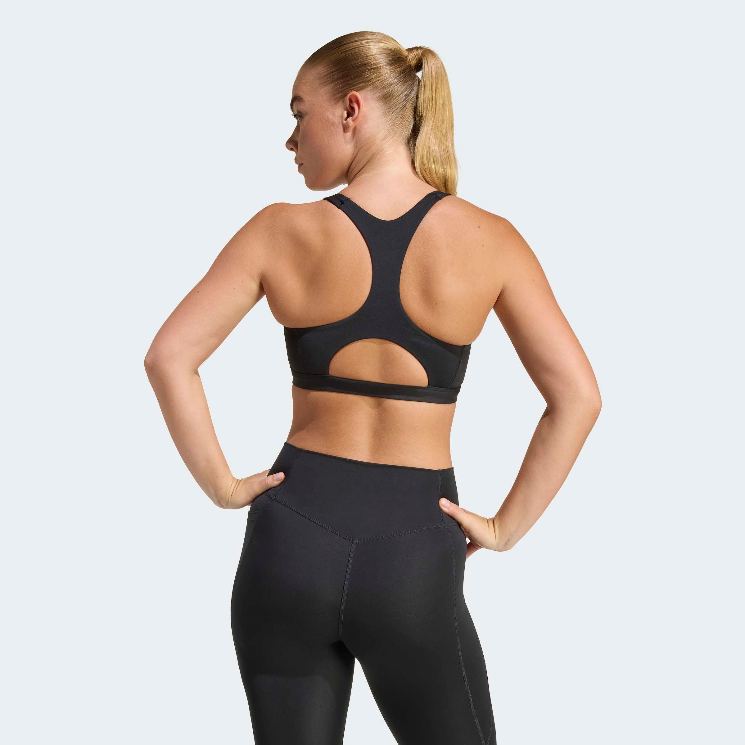 adidas Performance Soutien-gorge de sport »OPTIME ESSENTIALS WORKOUT BH, MITTLERE BELASTUNG«