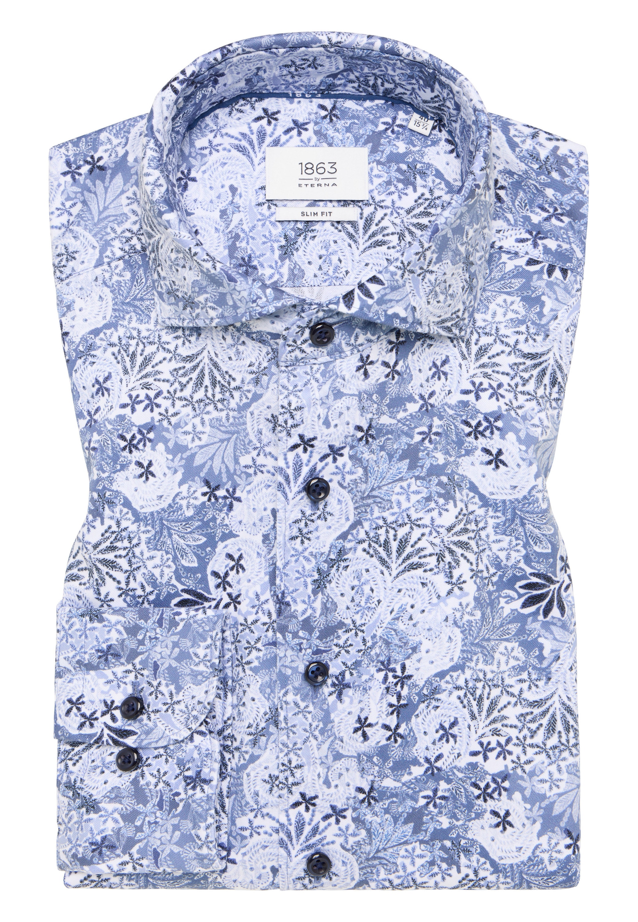 Eterna Langarmhemd »SLIM FIT«