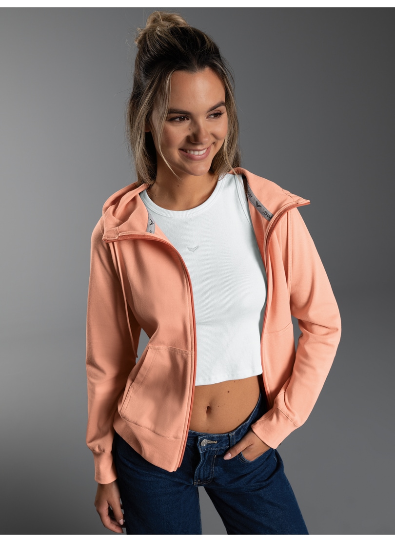 Image of Trigema Sweatjacke "TRIGEMA Kapuzenjacke" 1