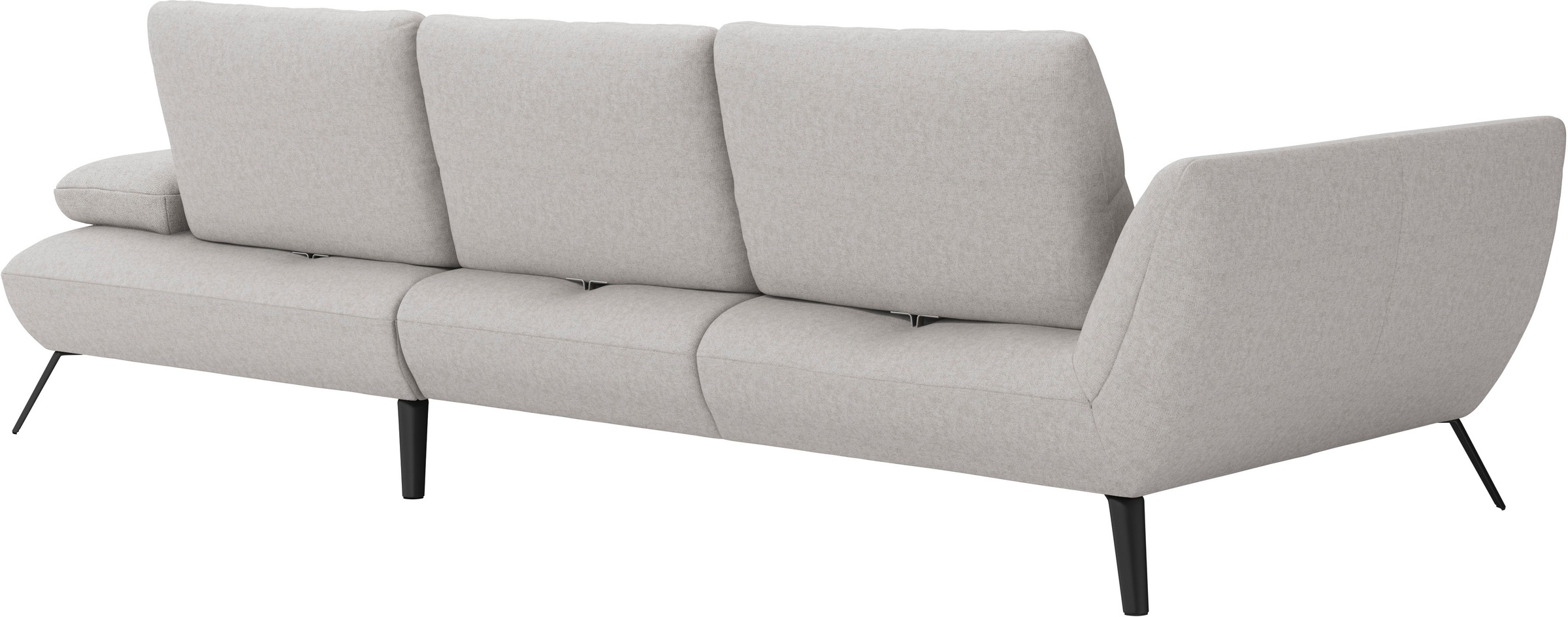 Places of Style Ecksofa »Mikado L-Form«, inkl. Sitztiefenverstellung und Armteilverstellung