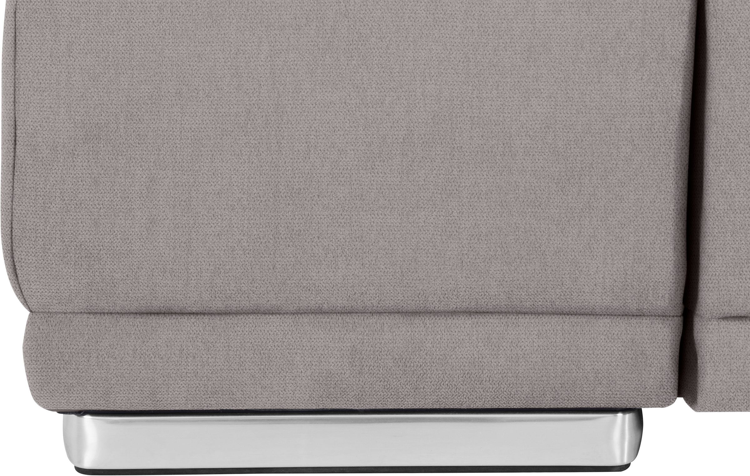 COTTA Ecksofa »Holiday L-Form mit Sitztiefen-, Armteil- und Kopfteilverstellung«, wahlweise mit Bettfunktion & Bettkasten