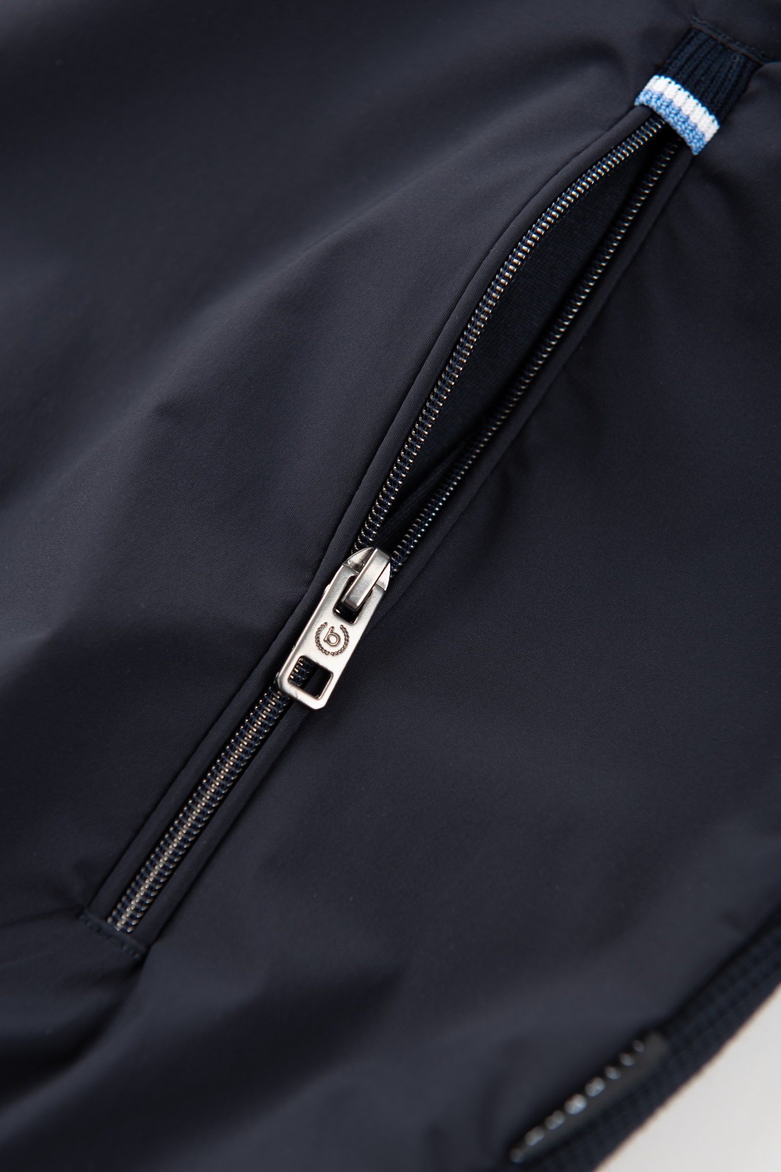 bugatti Sweatjacke, mit Reiskornstruktur