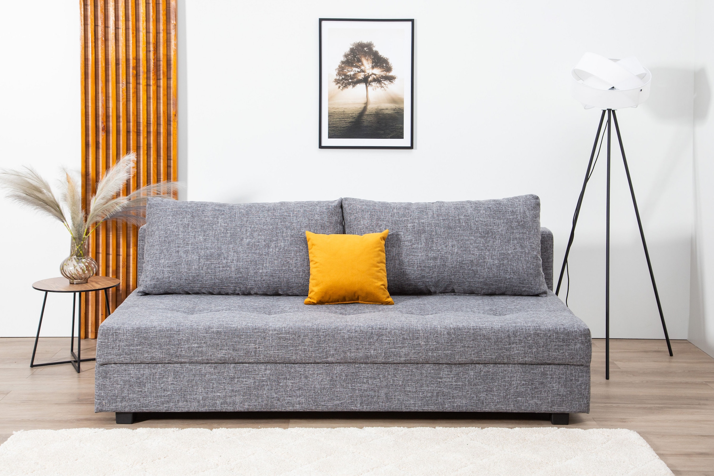 Image of COLLECTION AB Schlafsofa "Daria, B: 194 cm, Liegel. 147x194 cm" Bettfunktion, Bettkasten & 1 Zierkissen, Federkern