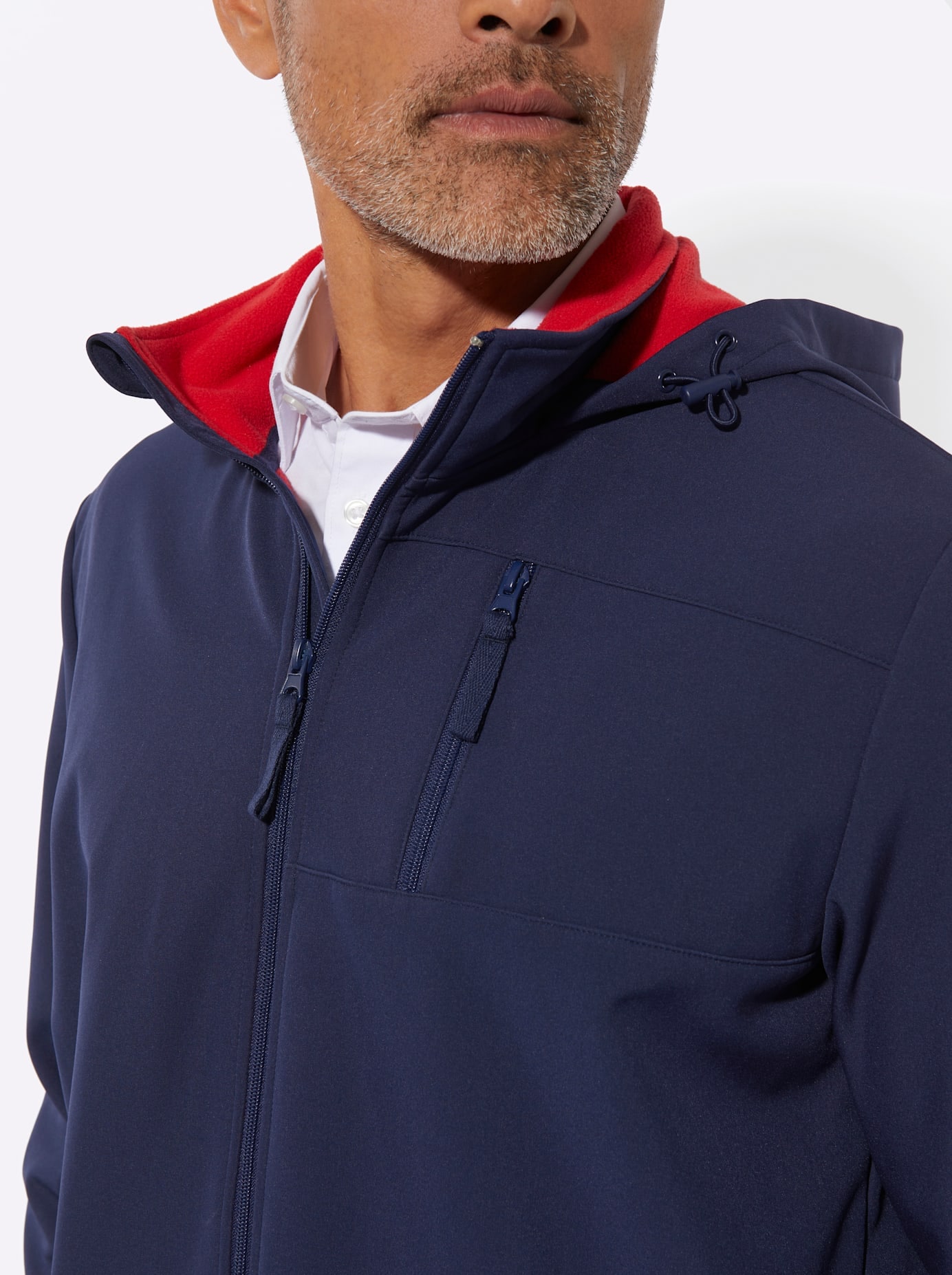 Classic Softshelljacke mit Kapuze