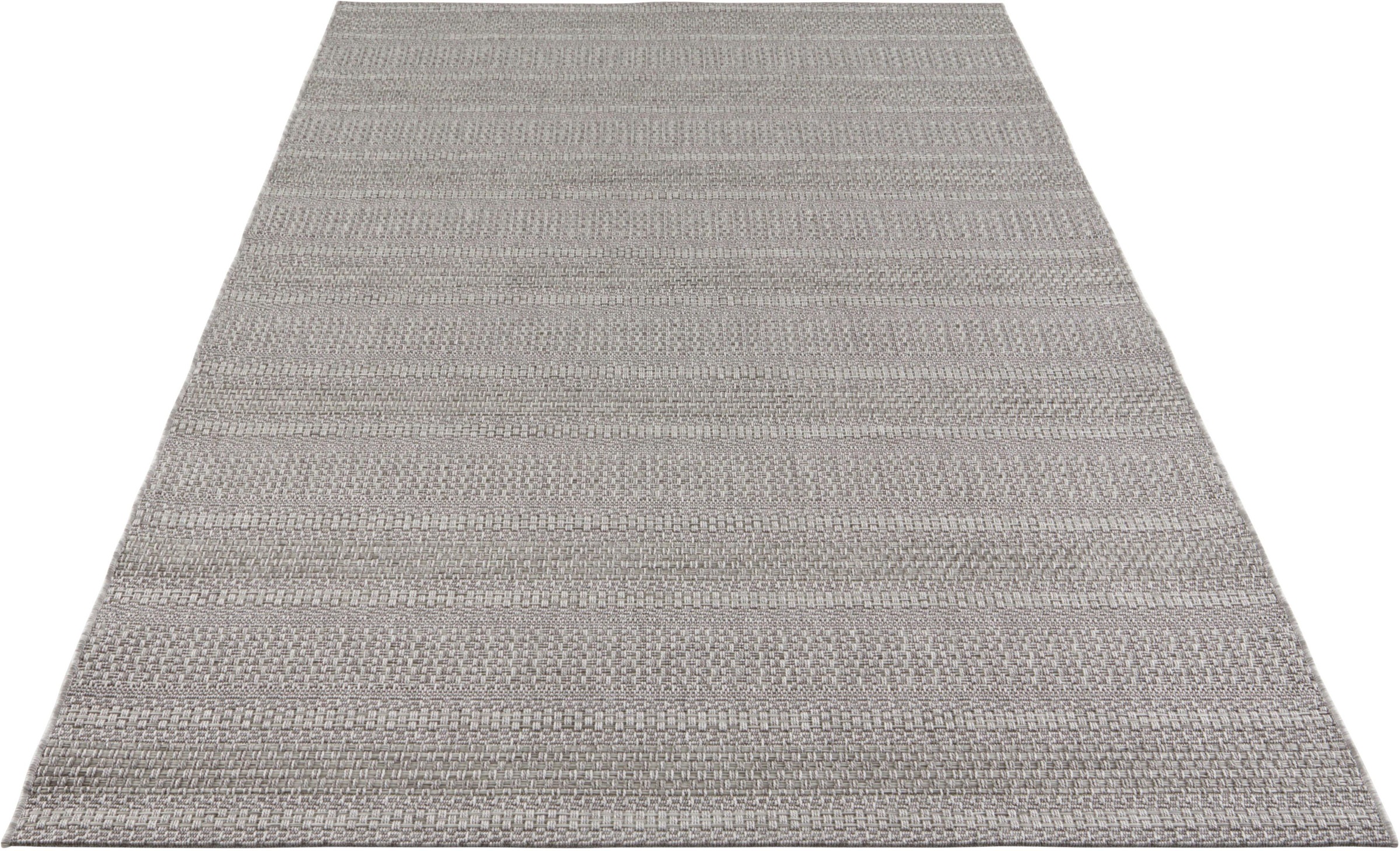 Image of ELLE DECORATION Teppich »Arras«, rechteckig, 8 mm Höhe, In-und Outdoor geeignet, Wohnzimmer, Balkon, Terrasse, Garten, Strapazierfähig und pflegeleicht, Flachgewebe bei Ackermann Versand Schweiz