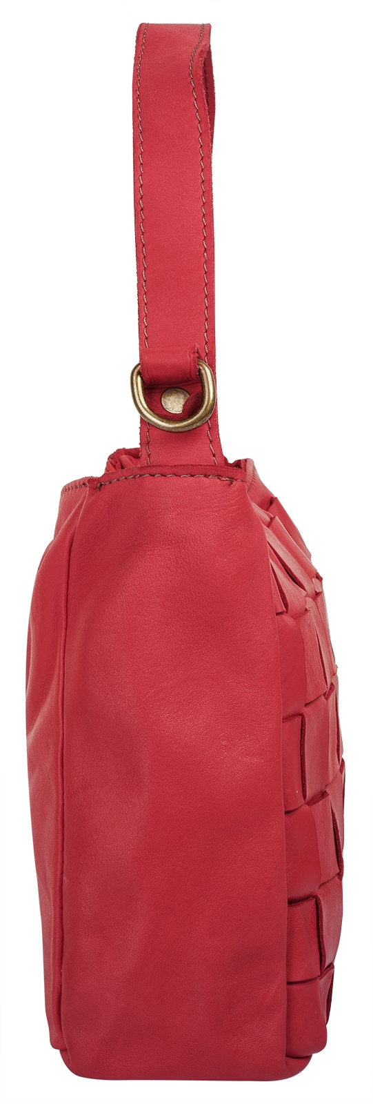 Samantha Look Umhängetasche echt Leder, Made in Italy