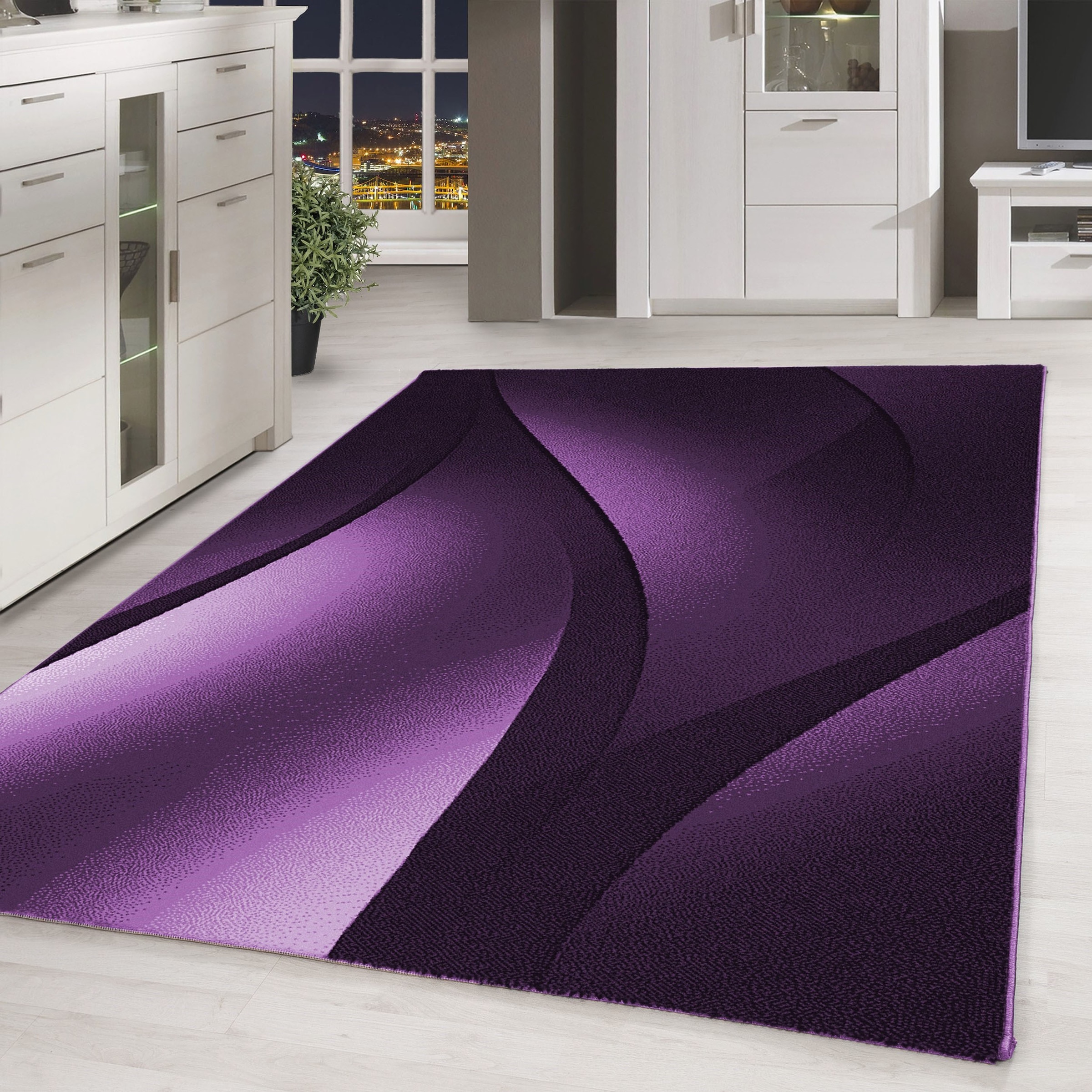Image of Ayyildiz Teppiche Teppich "PLUS 8010" rechteckig 6 mm Höhe Läufer, gemusterter Flachflor, robust, Webteppich, alle Räume