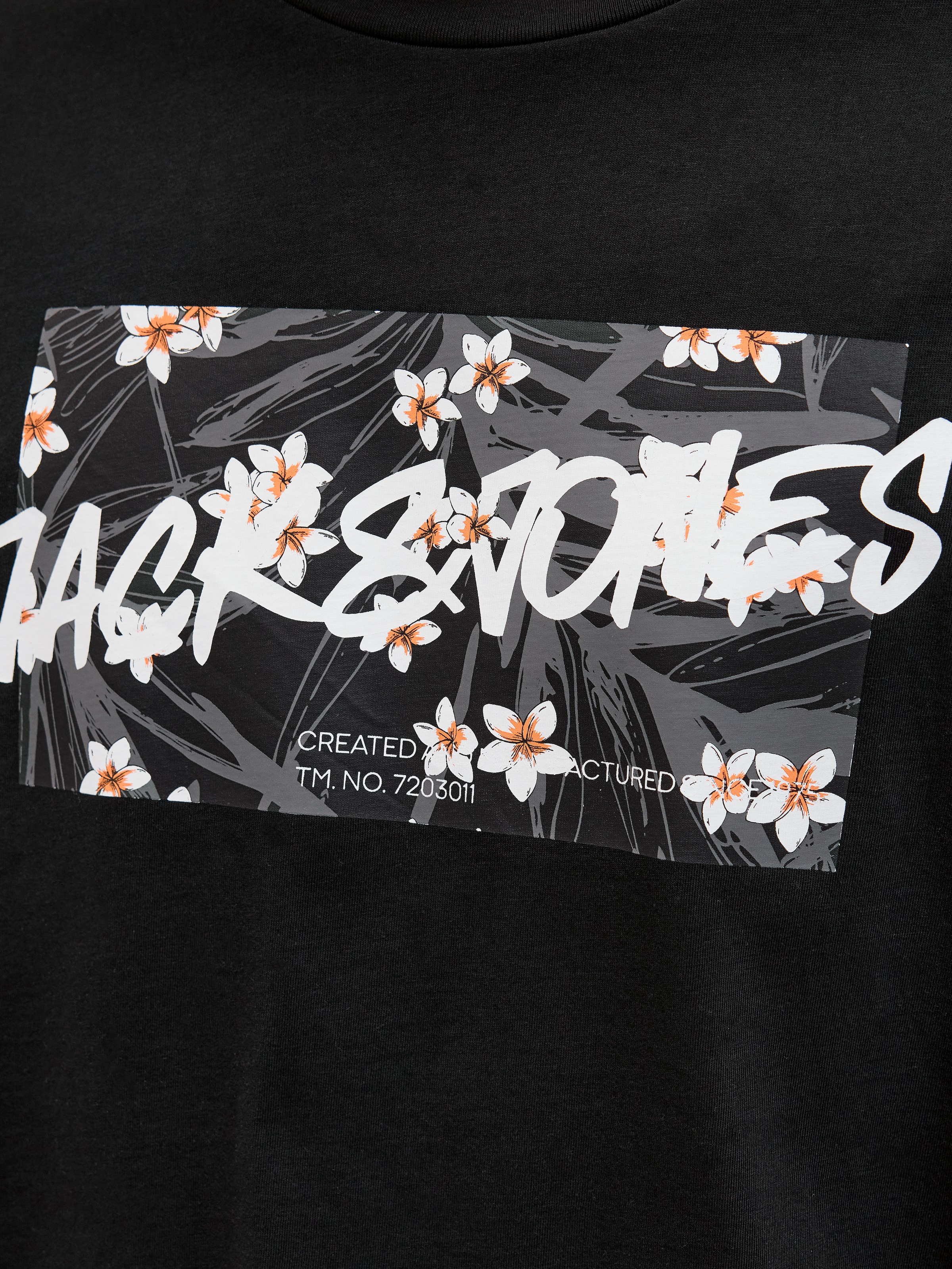 Jack & Jones Print-Shirt »JJHAWAII SHAPE TEE SS CREW NECK«