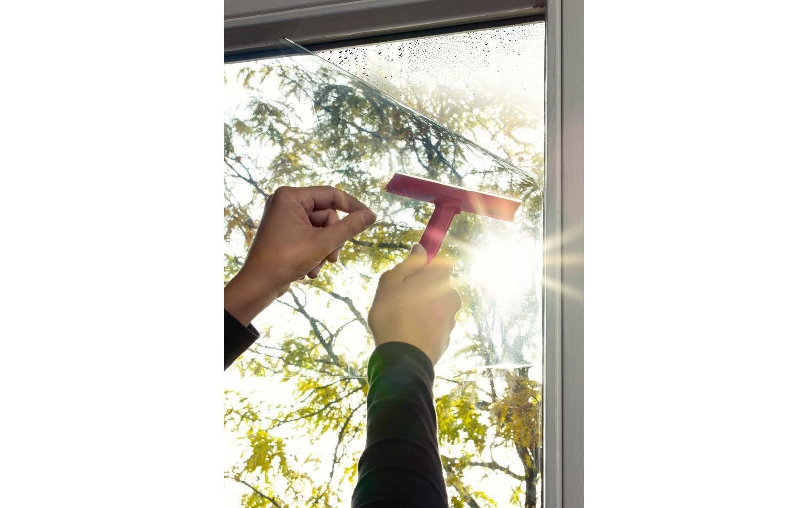 d-c-fix Fensterfolie »selbstklebend«, halbtransparent, mit Klebstoff haftend
