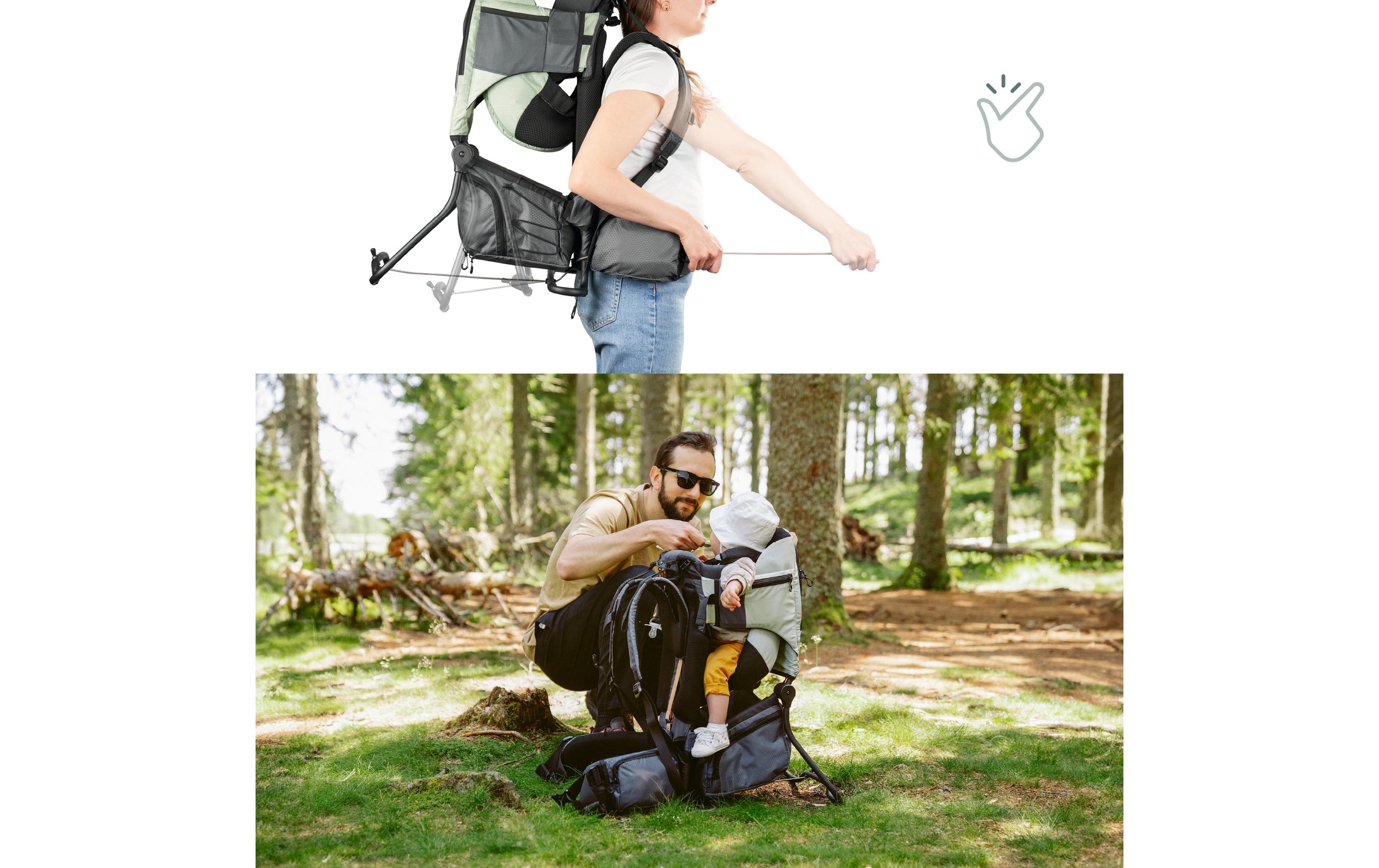 BABYMOOV Wanderrucksack »Kraxe Moov & Hike«