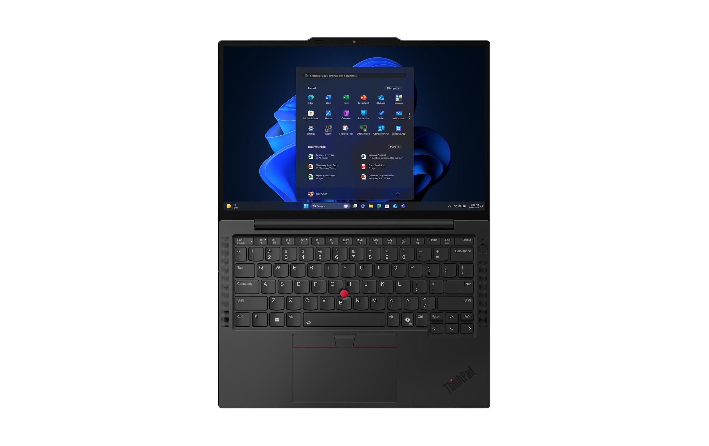 Lenovo Notebook »ThinkPad X13 Gen 6 (Intel)« / 13,3 ″ Intel Core Ultra 7 1.000 GB SSD