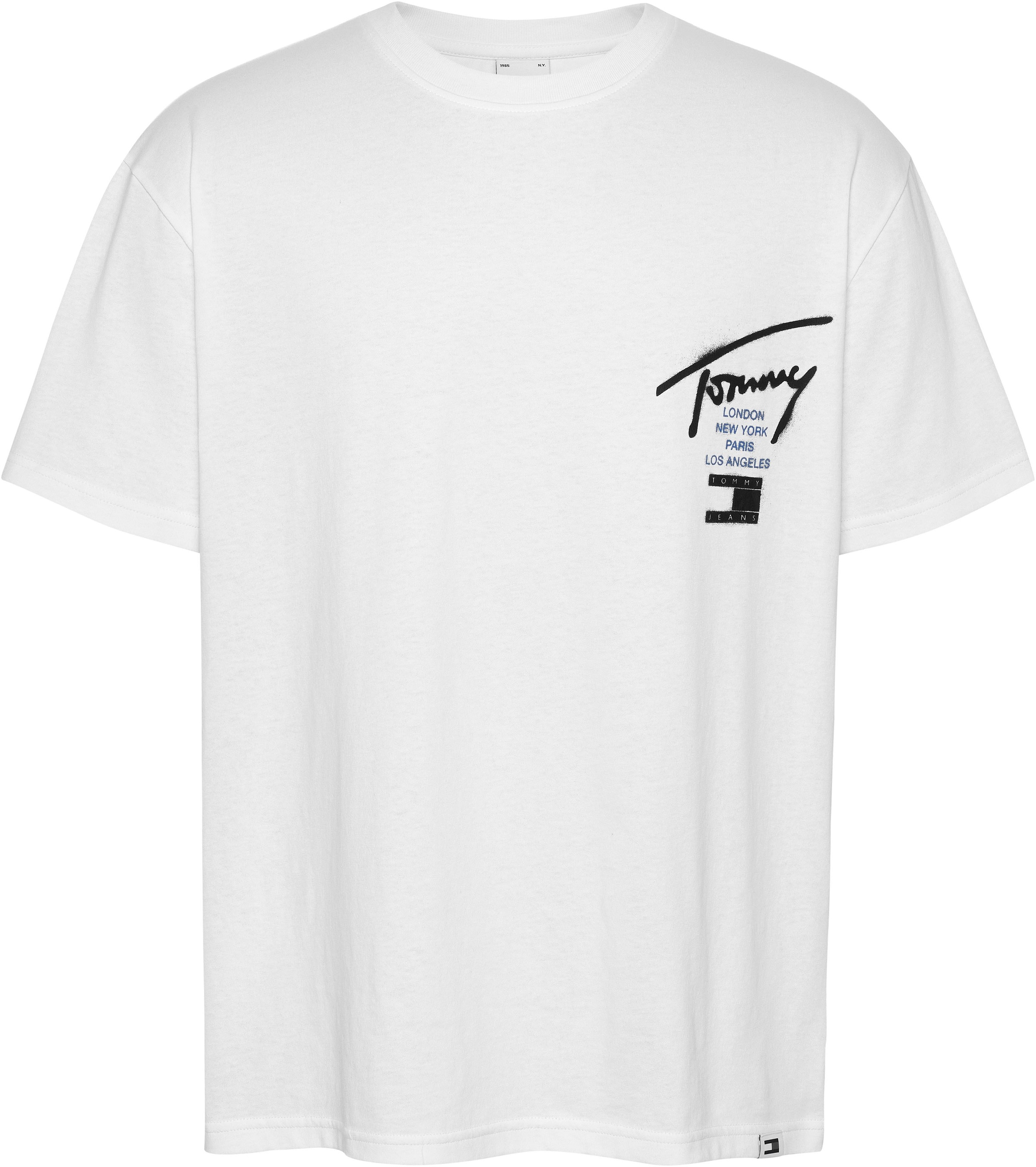 Tommy Jeans T-Shirt »TJM REG GRAFFITI SIG TEE EXT«, mit Logoschriftzug