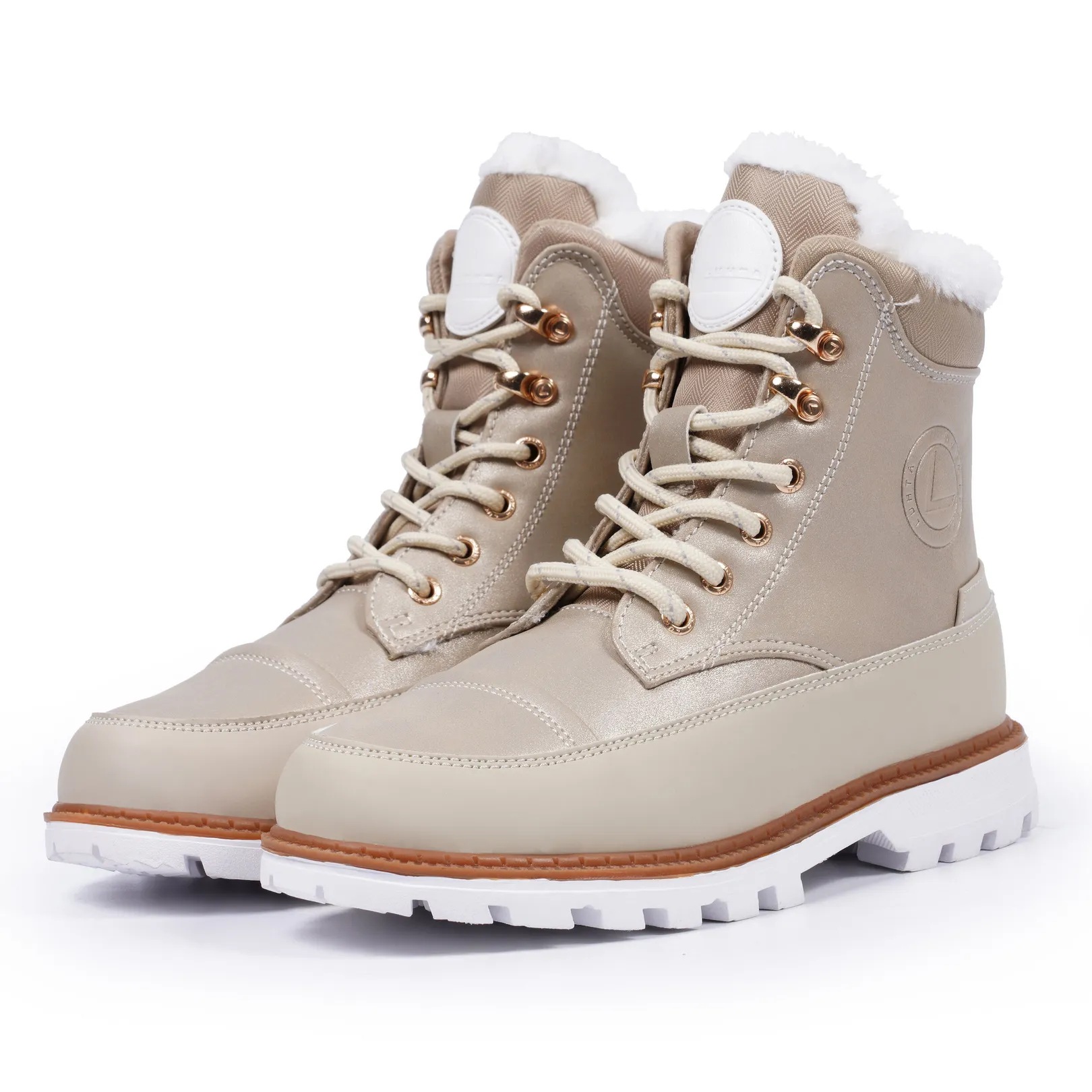 Image of Luhta Winterboots "REILU MS" mit Gummilaufsohle, gefüttert, mit Schnürung