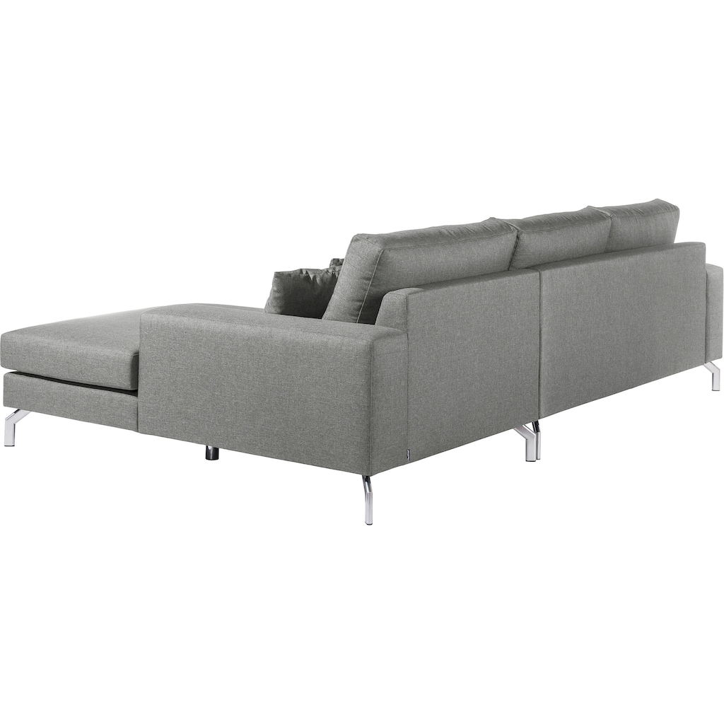 Max Winzer® Ecksofa »Flori«, (Spar-Set, Ecksofa und Hocker)