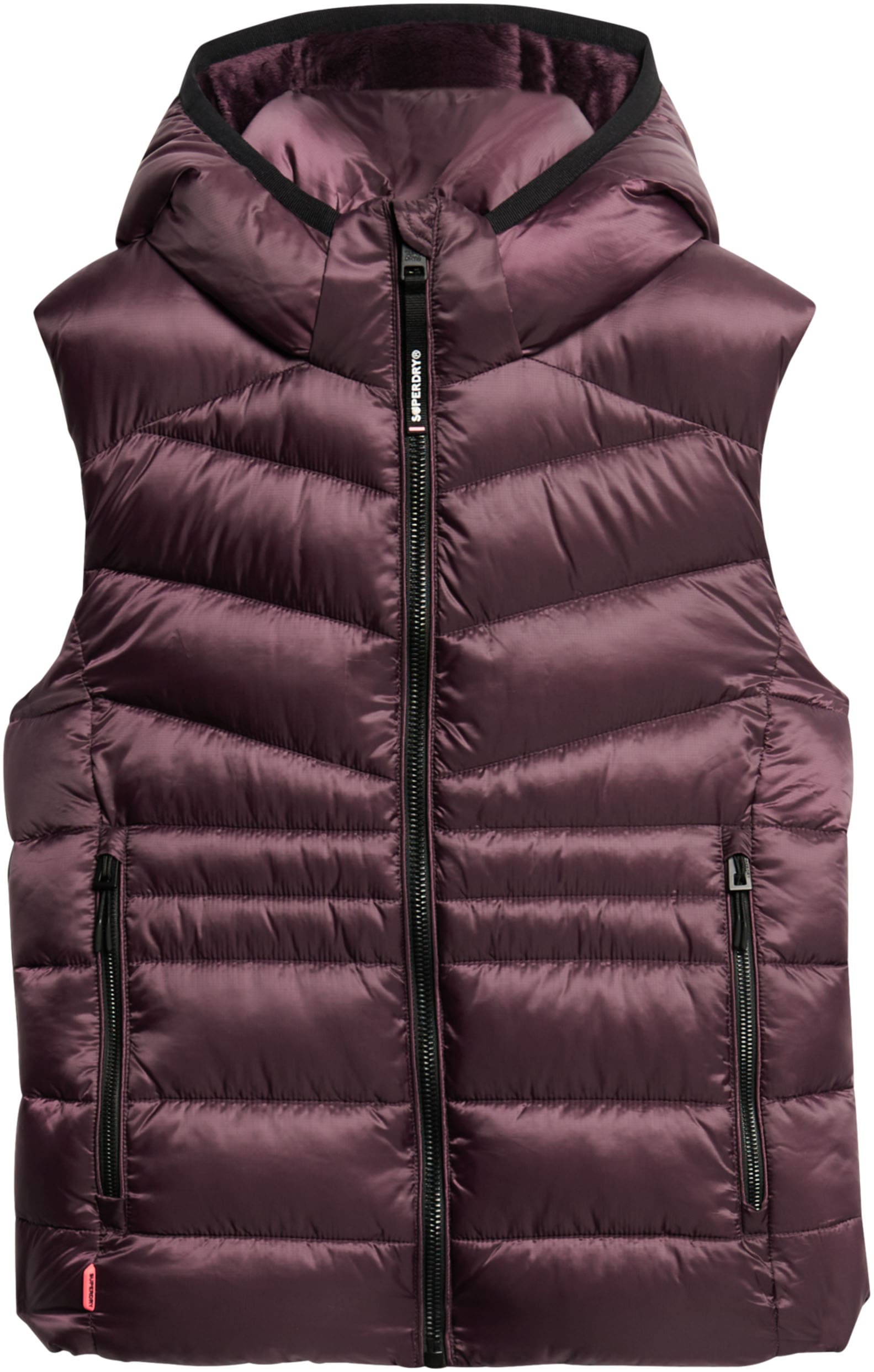 Superdry Steppweste »HOODED FUJI QUILT PADDED GILET«