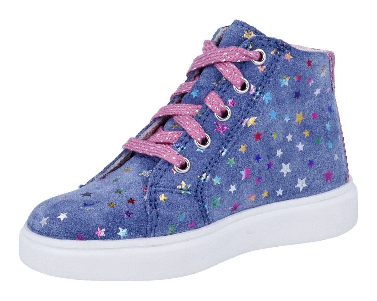 Richter Bottines de sneakers »Flora«  Chaussure enfant, à lacets avec WMS, gabarit de taille à télécharger