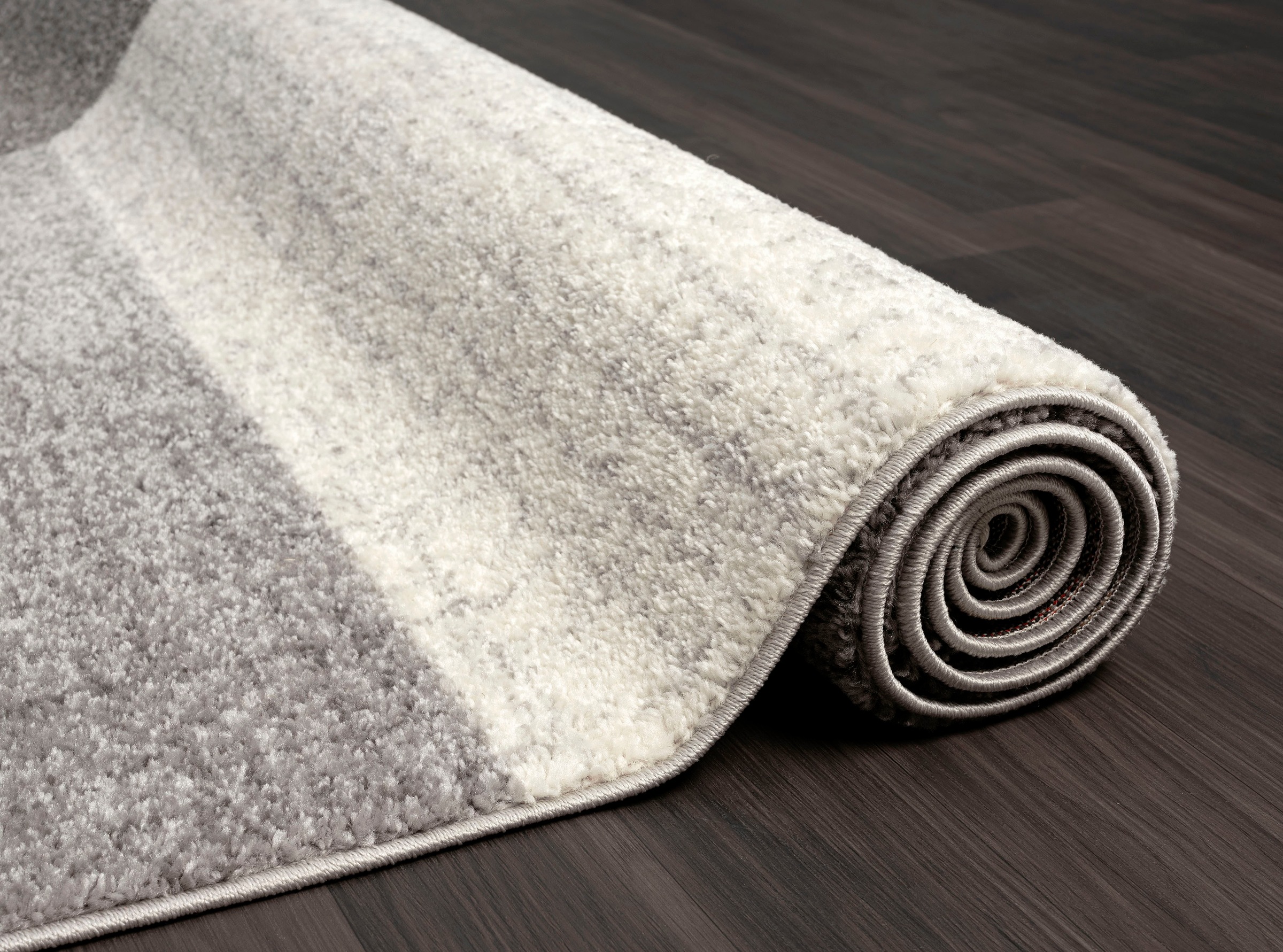 merinos Teppich »Thales 6101« rechteckig 10 mm Höhe Kurzflorteppich mit Konturenschnitt, Wohnzimmer